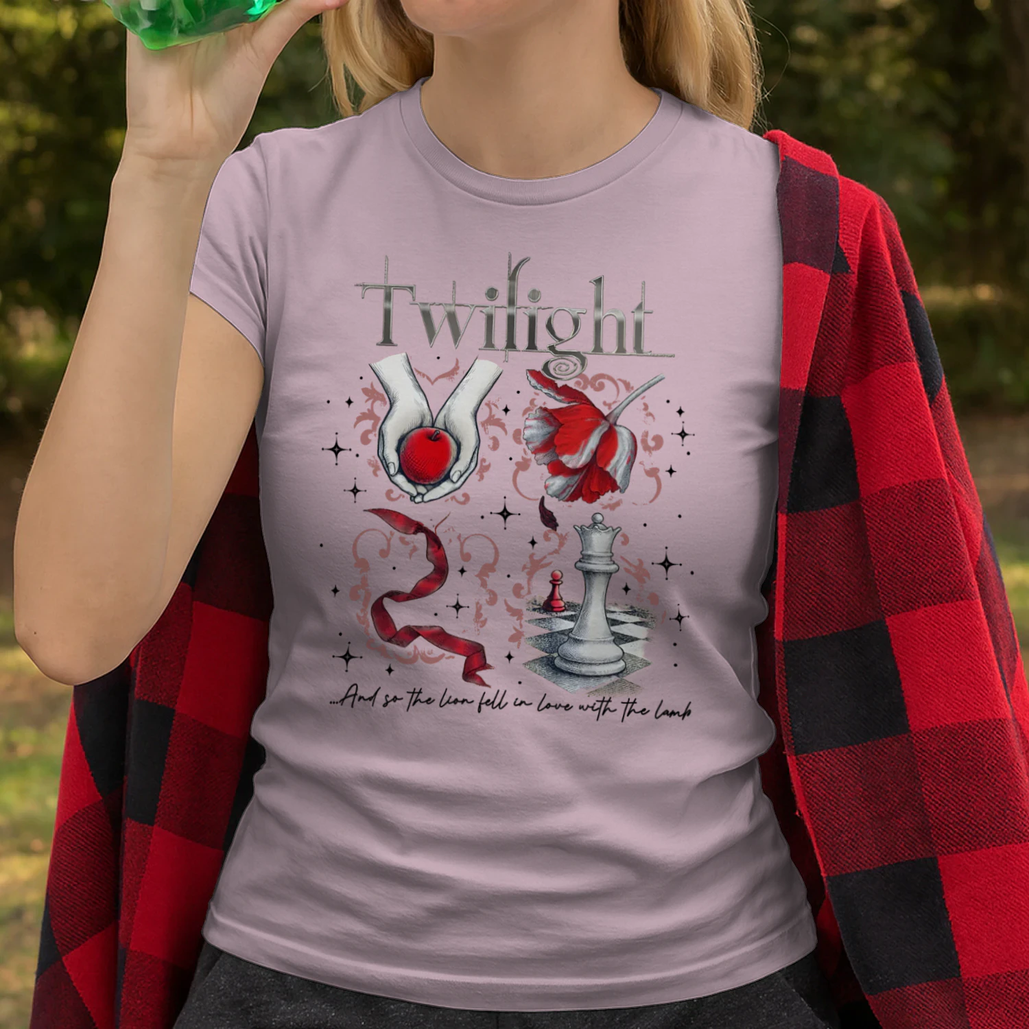 Twilight Series Heavy Cotton Light Colors T-shirt 2 Side, Young Adult Gildan Tee, Fantasy Romance Book Shirt, Book Lover Gifts