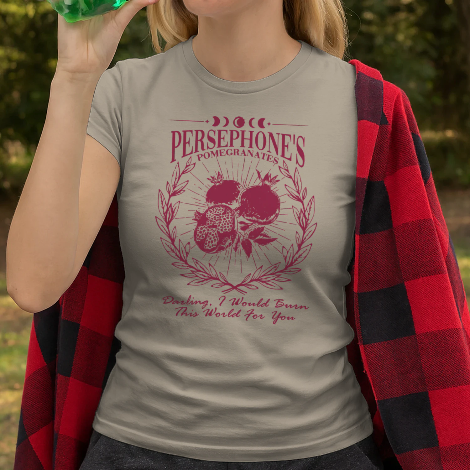 A Touch of Ruin T-shirt 2 Side, Hades & Persephone Tee, Love Book Shirt, Book Gifts