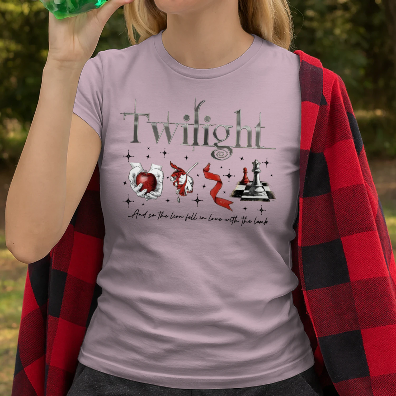 Twilight Series Heavy Cotton Light Colors T-shirt 2 Side, Young Adult Gildan Tee, Fantasy Romance Book Shirt, Book Lover Gifts
