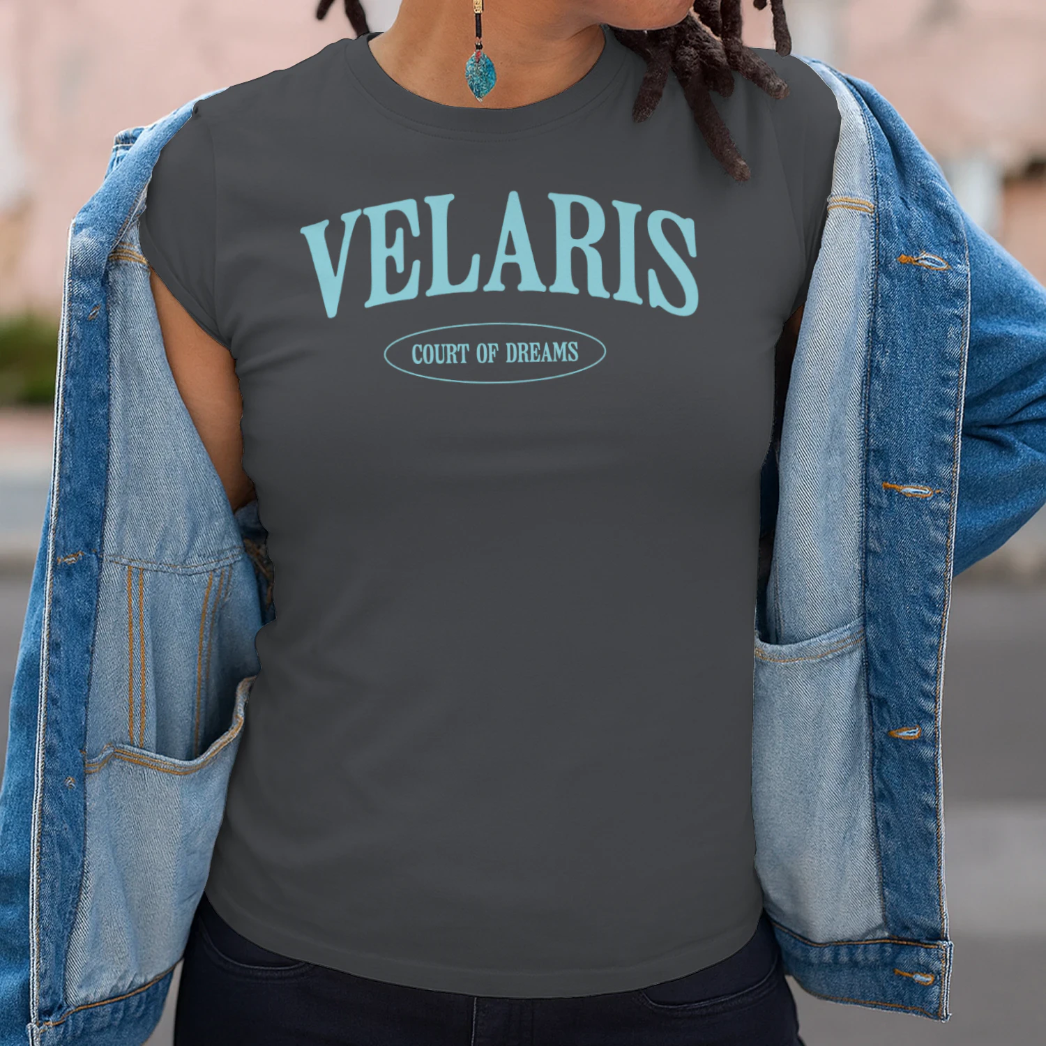 Velaris City Of Starlight Heavy Cotton Dark Colors T-shirt 2 Side, ACOTAR Gildan Tee, Fantasy Romance Book Shirt, Book Lover Gifts