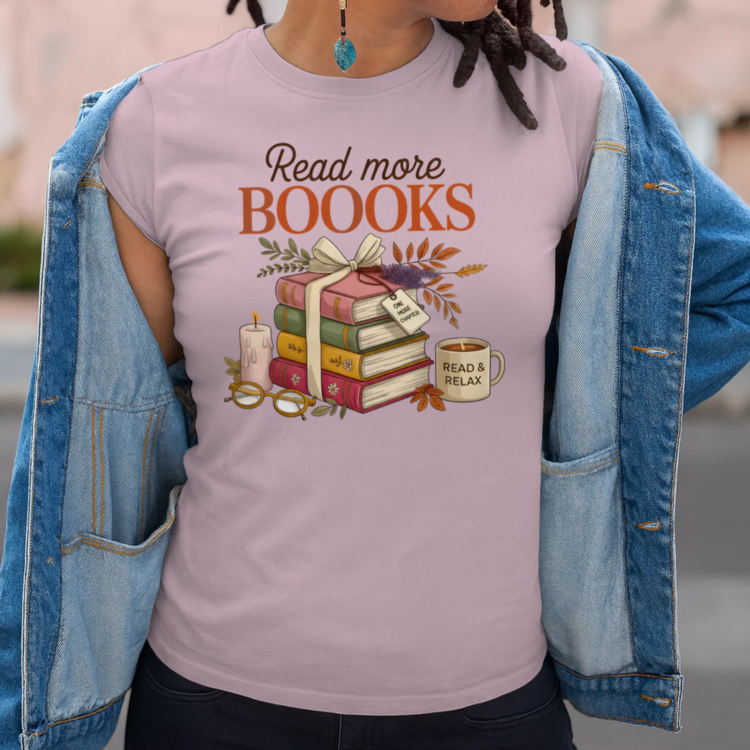 Read More Books Heavy Cotton Light Colors T-shirt 1 Side, Book Club Gildan Tee, Readers Club Shirt, Book Lover Gifts