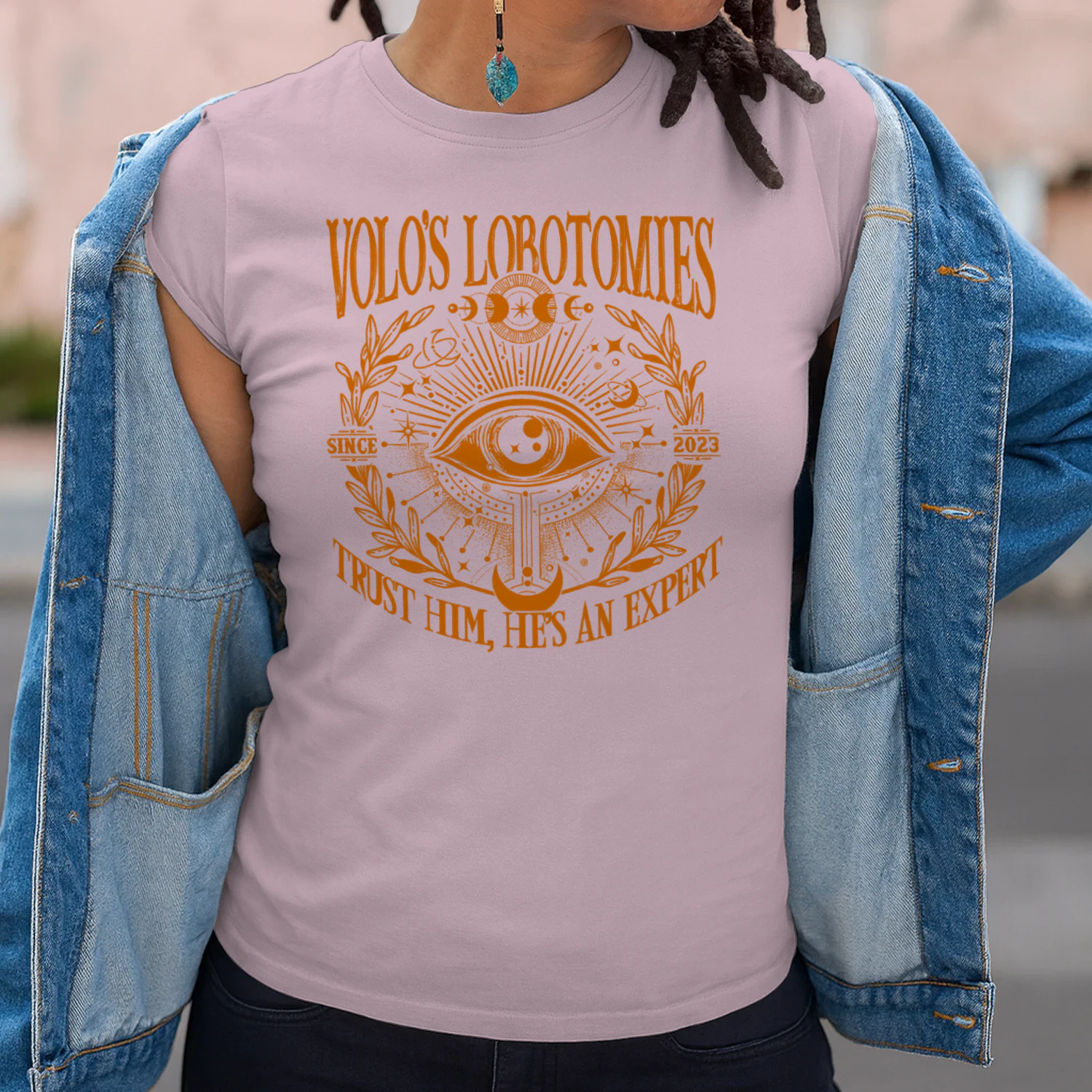 Volo’s Lobotomies Heavy Cotton Light Colors T-shirt 1 Side, High Fantasy Gildan Tee, Tabletop RPG Lore Shirt, Book Lover Gifts