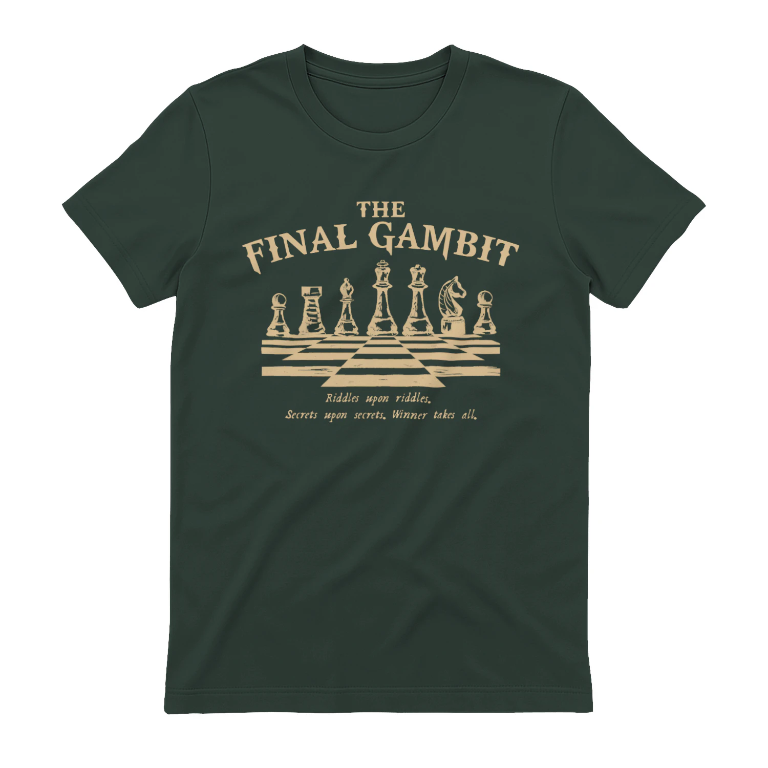 The Final Gambit Heavy Cotton T-shirt 1 Side, The Inheritance Games Tee, Young Adult Book Shirt, Book Gifts