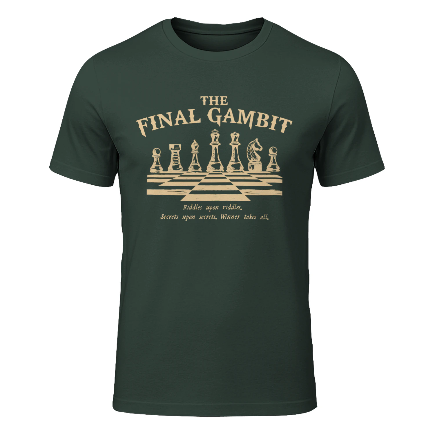 The Final Gambit Heavy Cotton T-shirt 1 Side, The Inheritance Games Tee, Young Adult Book Shirt, Book Gifts