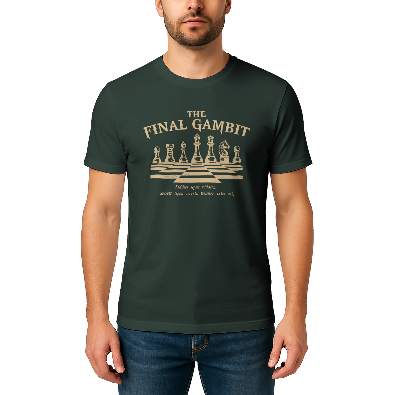 The Final Gambit Heavy Cotton T-shirt 1 Side, The Inheritance Games Tee, Young Adult Book Shirt, Book Gifts