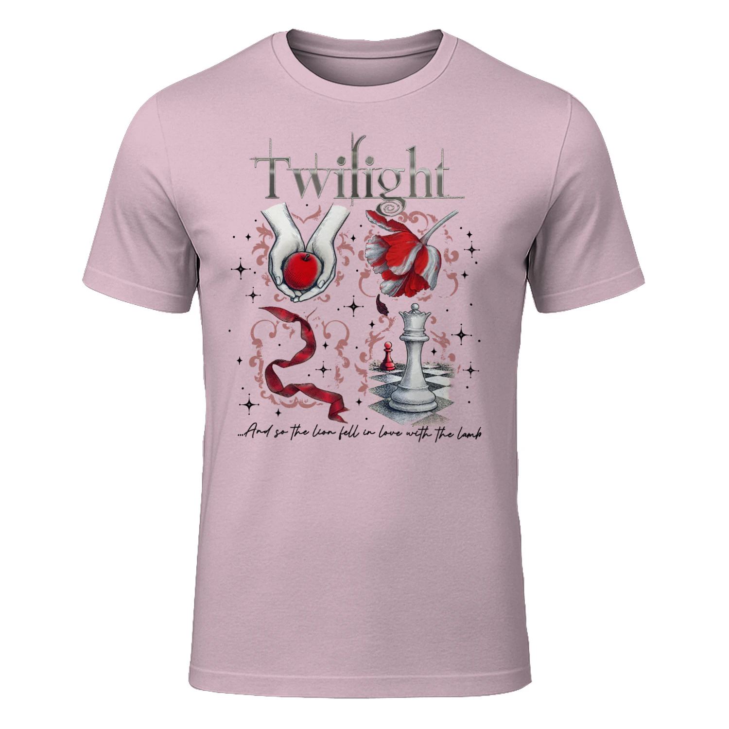 Twilight Series Heavy Cotton Light Colors T-shirt 2 Side, Young Adult Gildan Tee, Fantasy Romance Book Shirt, Book Lover Gifts