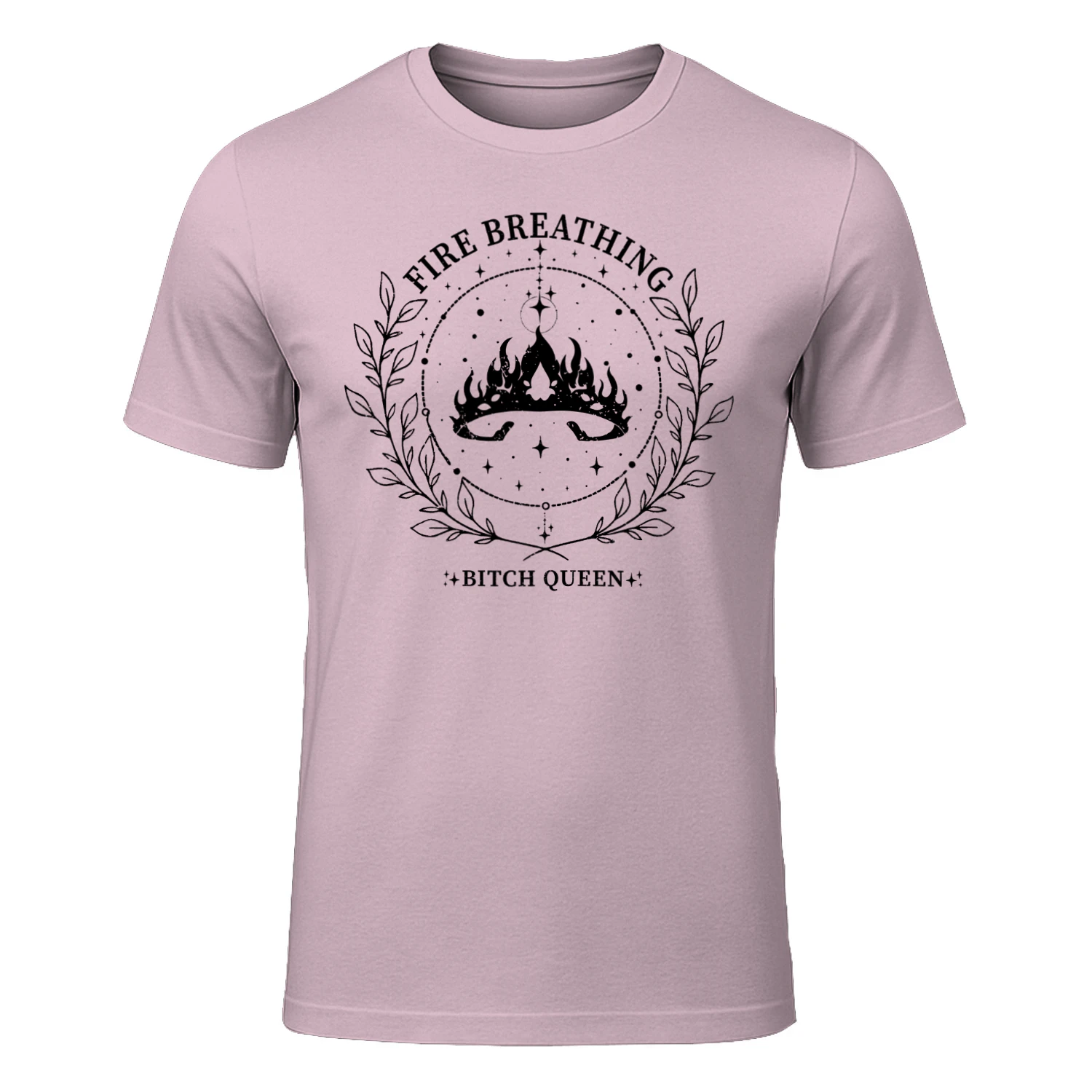 Fire Breathing Heavy Cotton Light Colors T-shirt 2 Side, Throne of Glass Gildan Tee, Epic High Fantasy Book Shirt, Book Lover Gifts