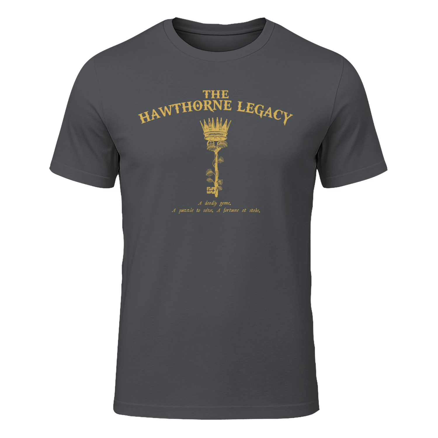 The Hawthorne Legacy Heavy Cotton Dark Colors T-shirt 1 Side, The Inheritance Games Gildan Tee, YA Romance Shirt, Book Lover Gifts