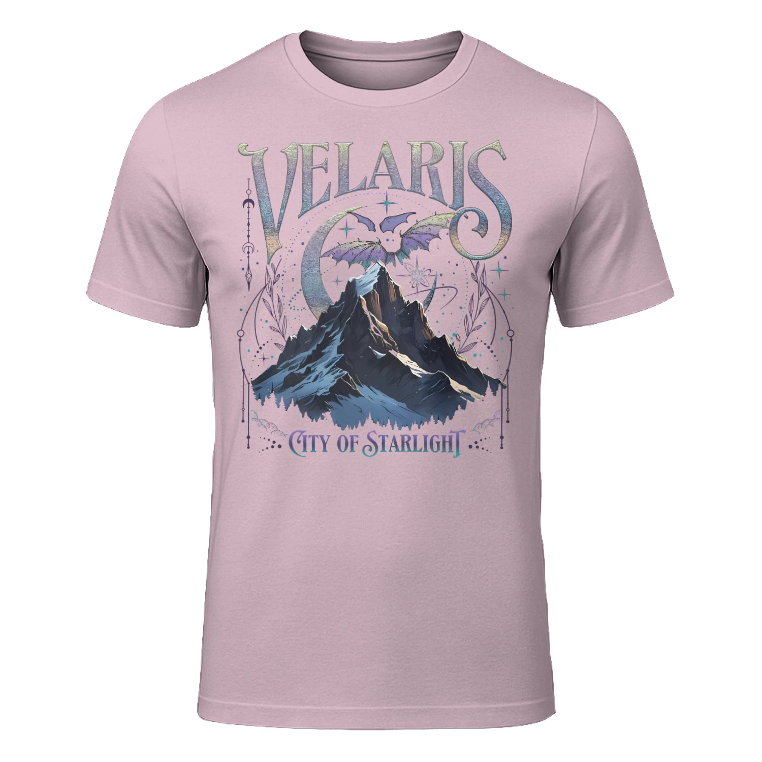 Velaris Acotar Heavy Cotton Light Colors T-shirt 2 Side, City Of Starlight Gildan Tee, Romantasy Readers Shirt, Book Lover Gifts