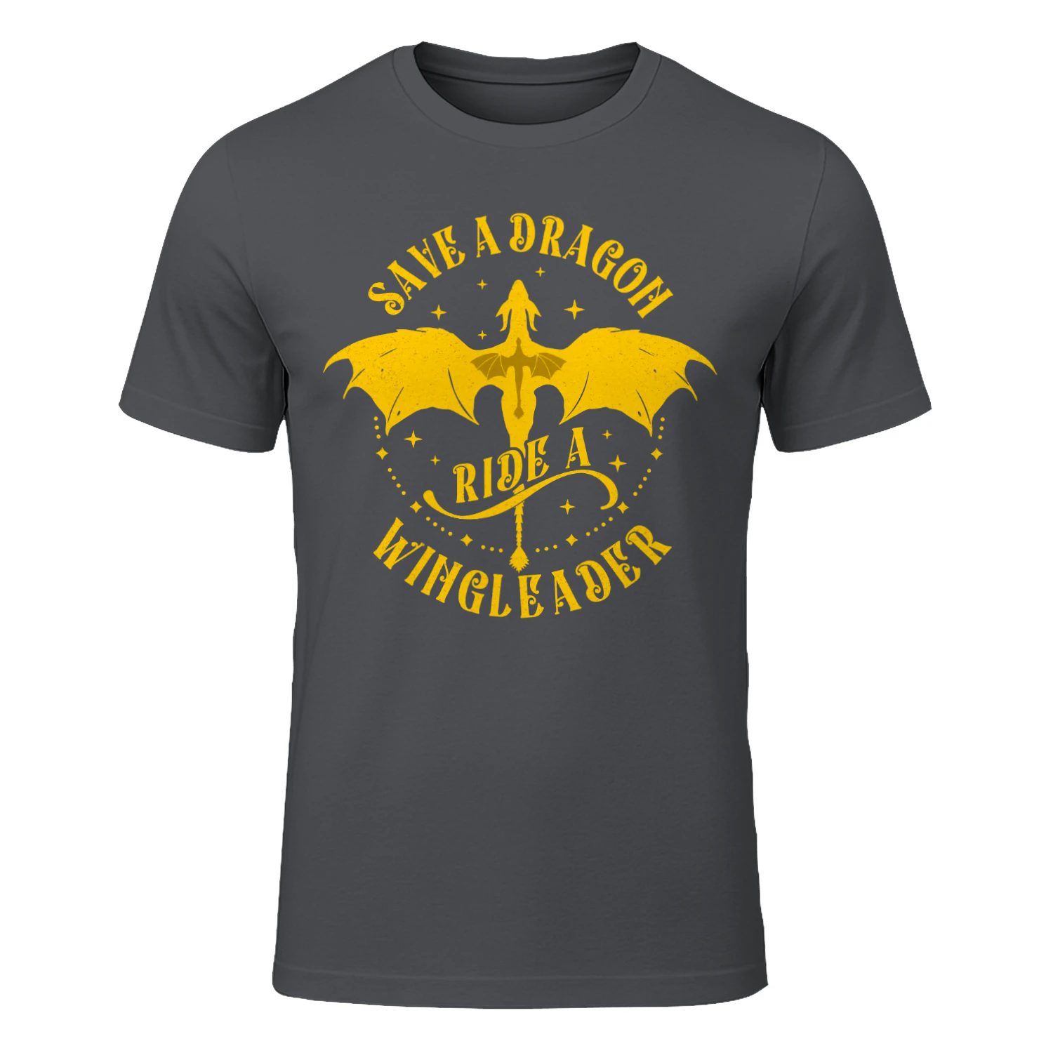 Ride A Wingleader Heavy Cotton Shirt 2 Side, Fourth Wing Tee, Romantasy Shirt, Book Lover Gifts