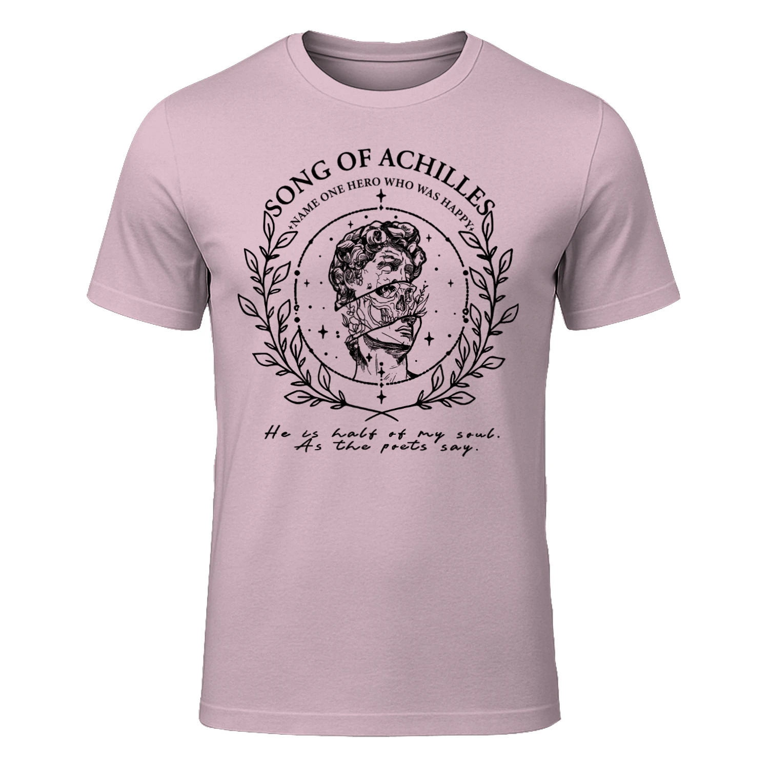 The Song of Achilles Heavy Cotton Light Colors T-shirt 2 Side, Classic Retellings Gildan Tee, Mythological Retellings Book Shirt, Book Lover Gifts