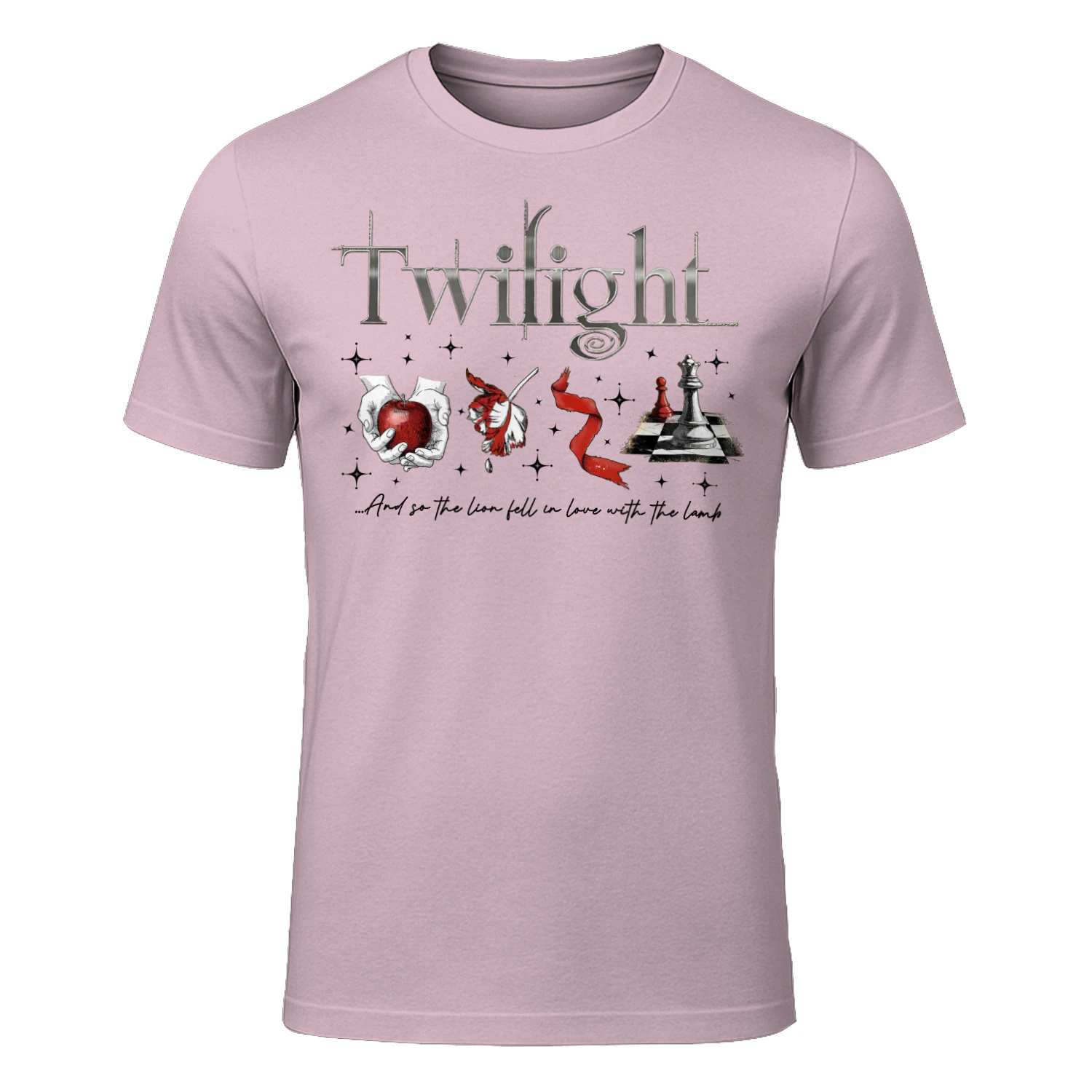 Twilight Series Heavy Cotton Light Colors T-shirt 2 Side, Young Adult Gildan Tee, Fantasy Romance Book Shirt, Book Lover Gifts