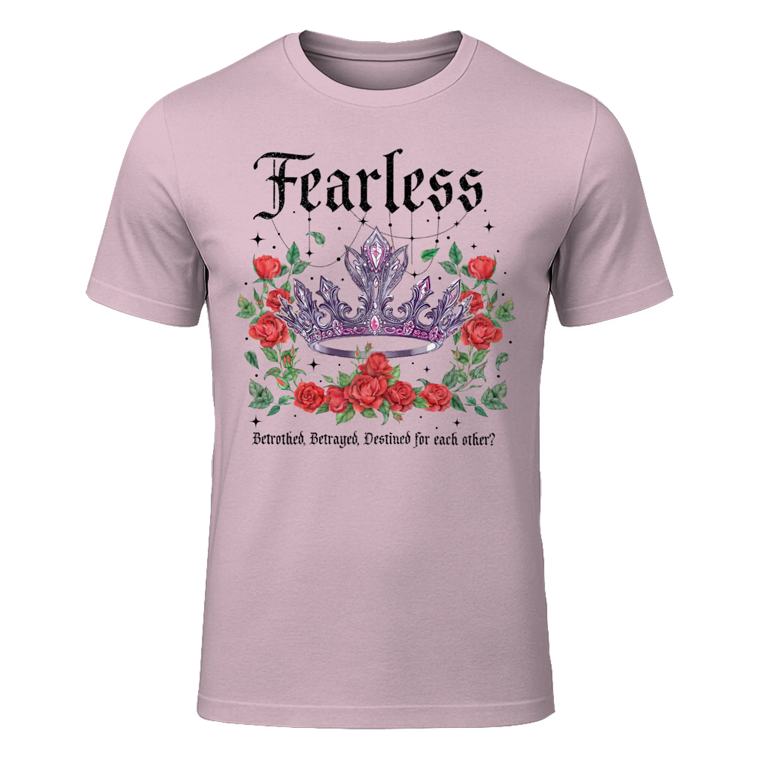 Fearless Heavy Cotton Light Colors T-shirt 2 Side, The Powerless Trilogy Gildan Tee, Fantasy Romance Book Shirt, Book Lover Gifts