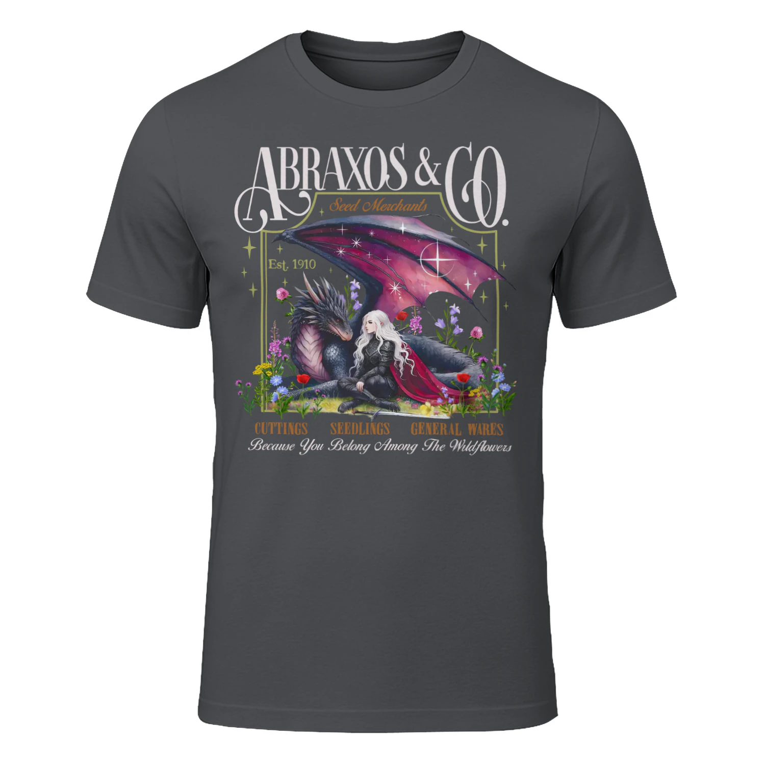 Abraxos Manon Blackbeak Heavy Cotton Dark Colors T-shirt 1 Side, Throne of Glass Gildan Tee, High Fantasy Book Shirt, Book Lover Gifts