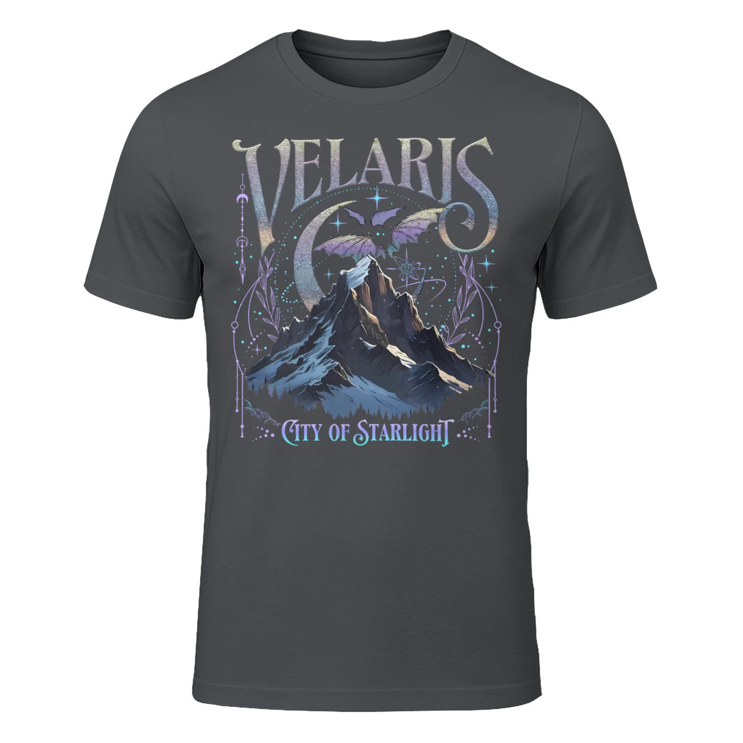 Velaris Acotar Heavy Cotton Dark Colors T-shirt 2 Side, City Of Starlight Gildan Tee, Romantasy Readers Shirt, Book Lover Gifts