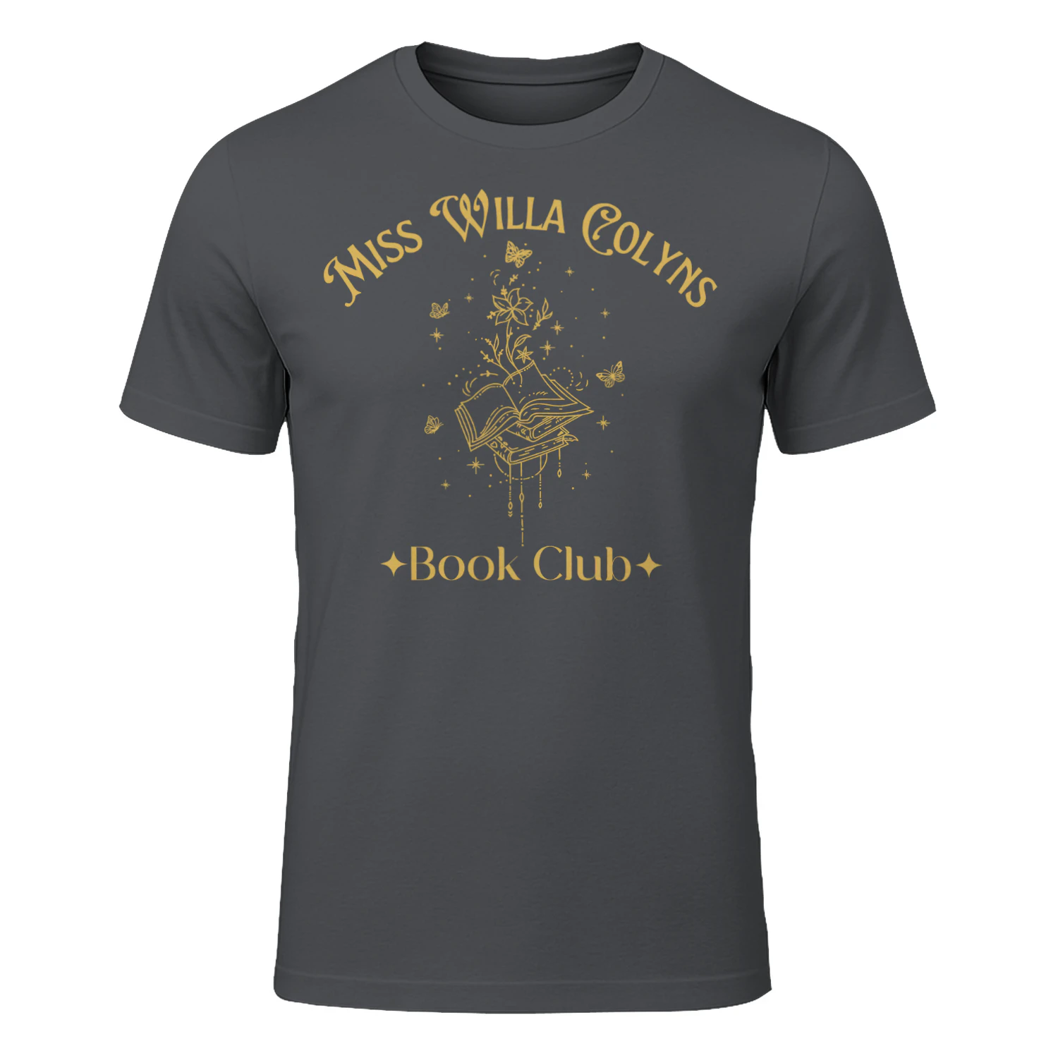 Miss Willa Colyns Heavy Cotton Dark Colors T-shirt 1 Side, The Shepherd King Gildan Tee, Dark Fantasy Shirt, Book Lover Gifts