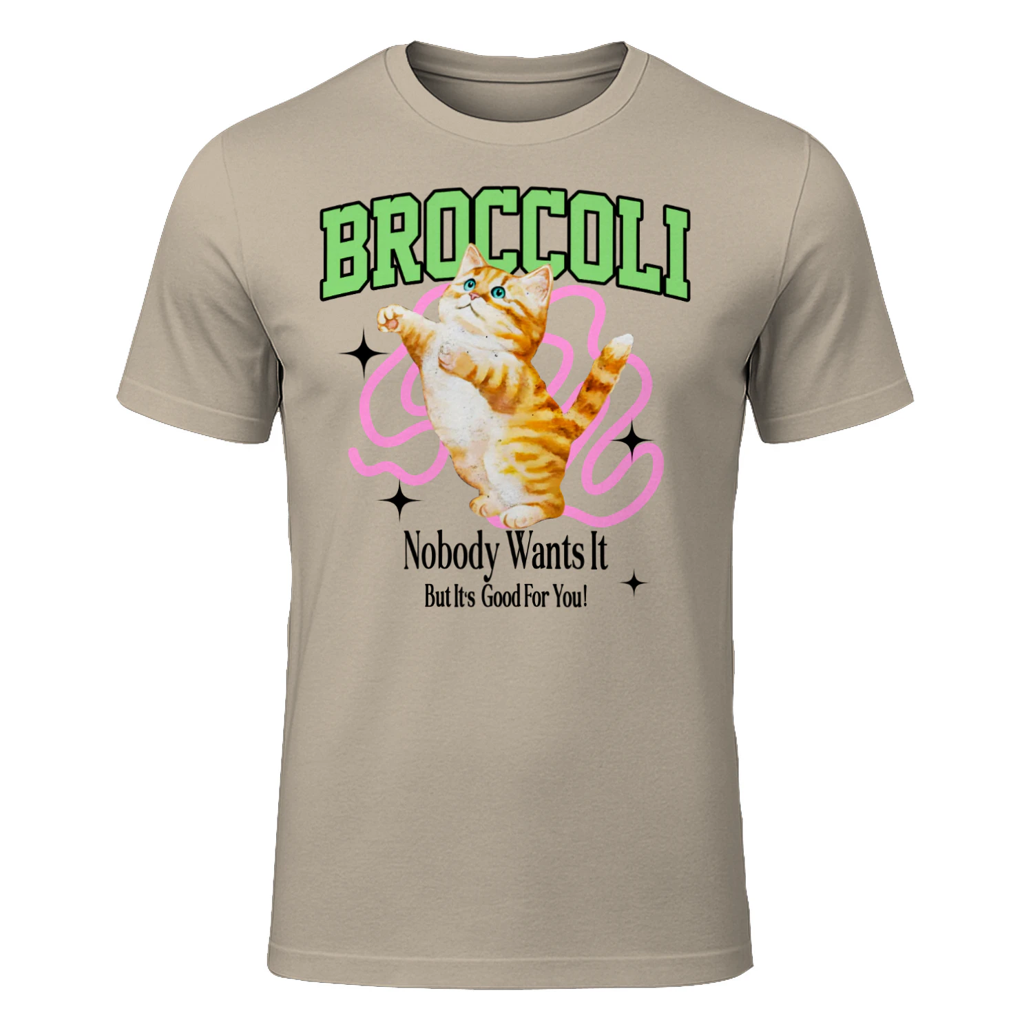 Broccoli The Fierce Heavy Cotton Light Colors T-shirt 1 Side, Fourth Wing Gildan Tee, Fantasy Romance Book Shirt, Book Lover Gifts