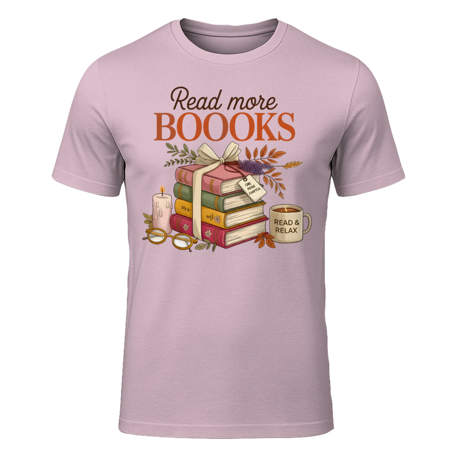Read More Books Heavy Cotton Light Colors T-shirt 1 Side, Book Club Gildan Tee, Readers Club Shirt, Book Lover Gifts