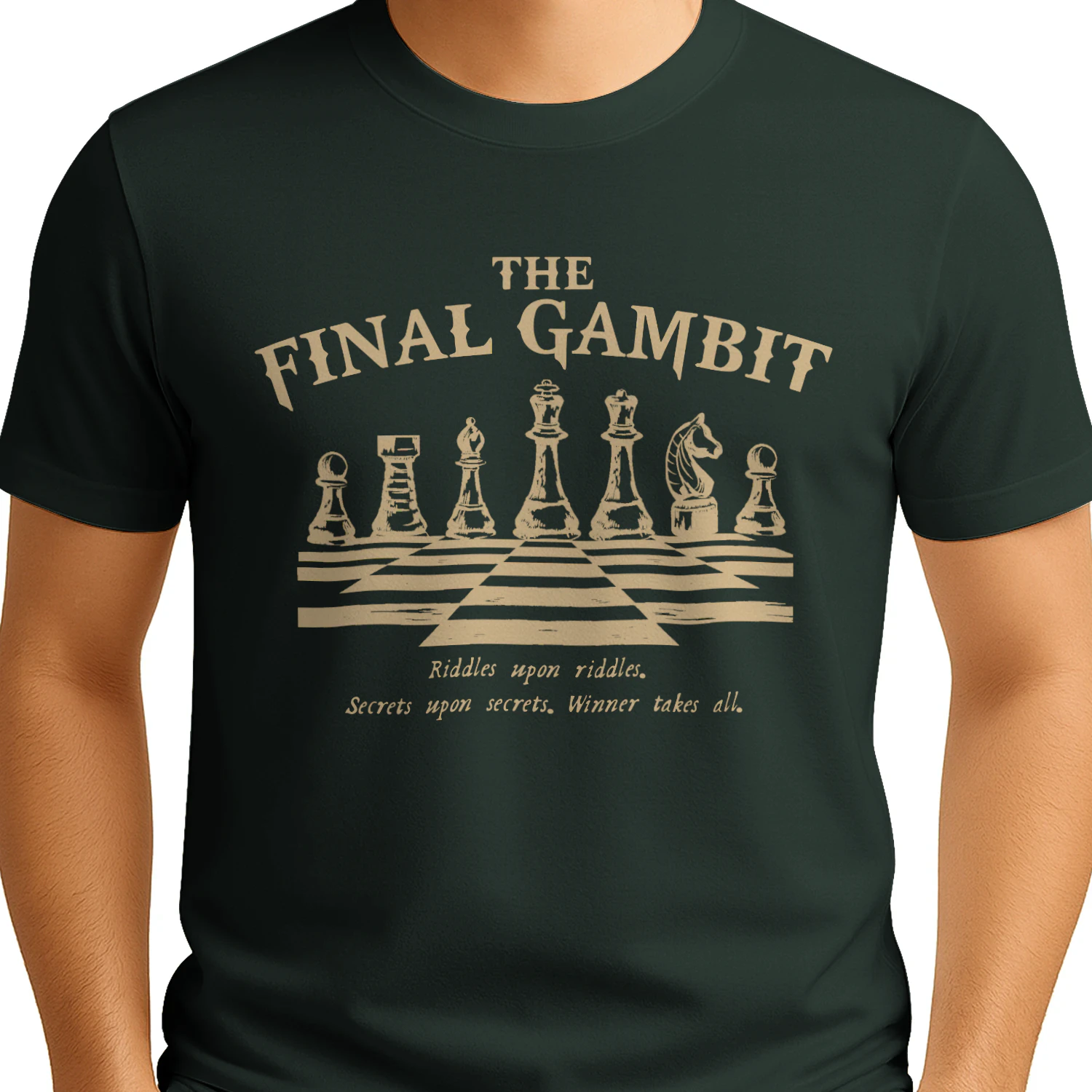 The Final Gambit Heavy Cotton T-shirt 1 Side, The Inheritance Games Tee, Young Adult Book Shirt, Book Gifts