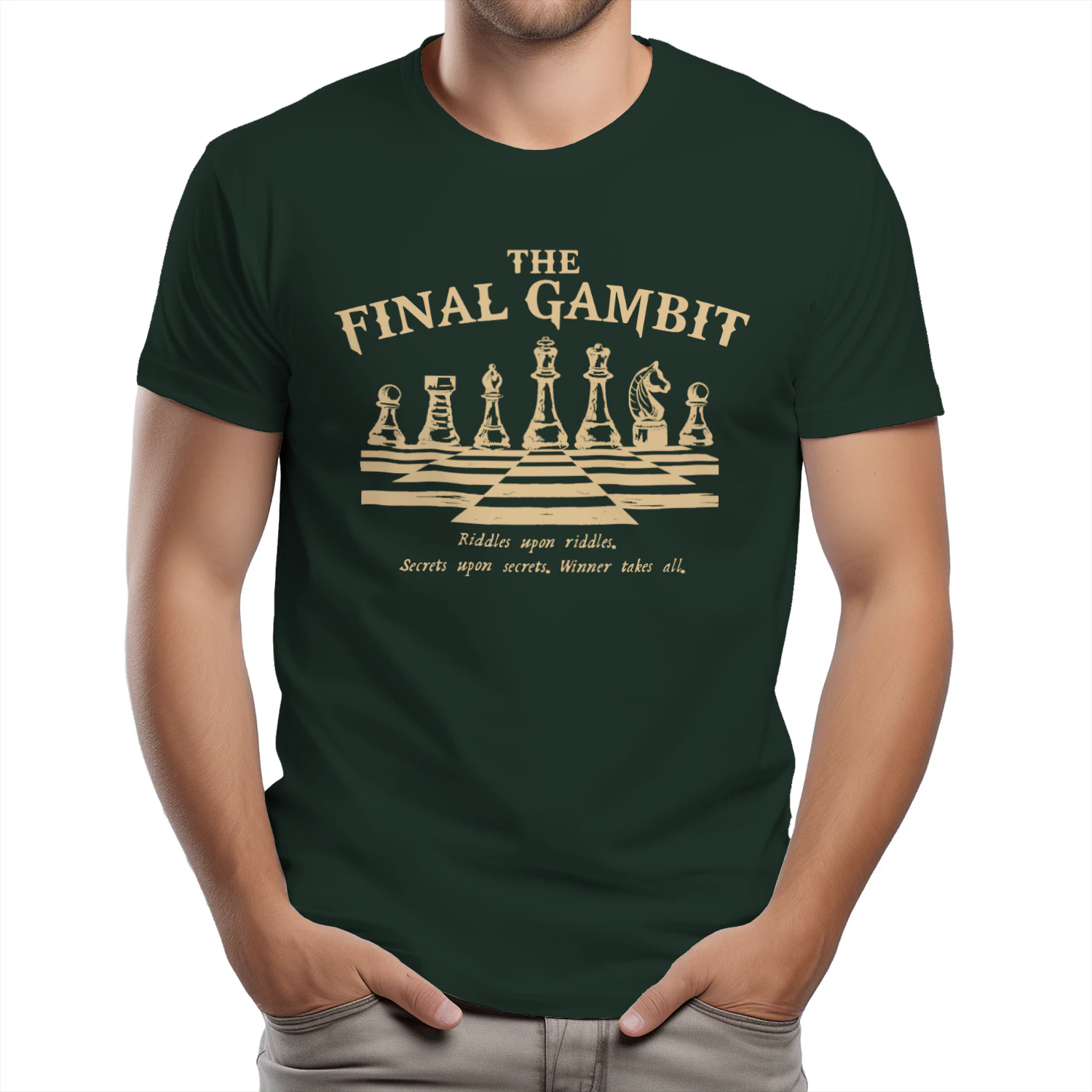 The Final Gambit Heavy Cotton T-shirt 1 Side, The Inheritance Games Tee, Young Adult Book Shirt, Book Gifts