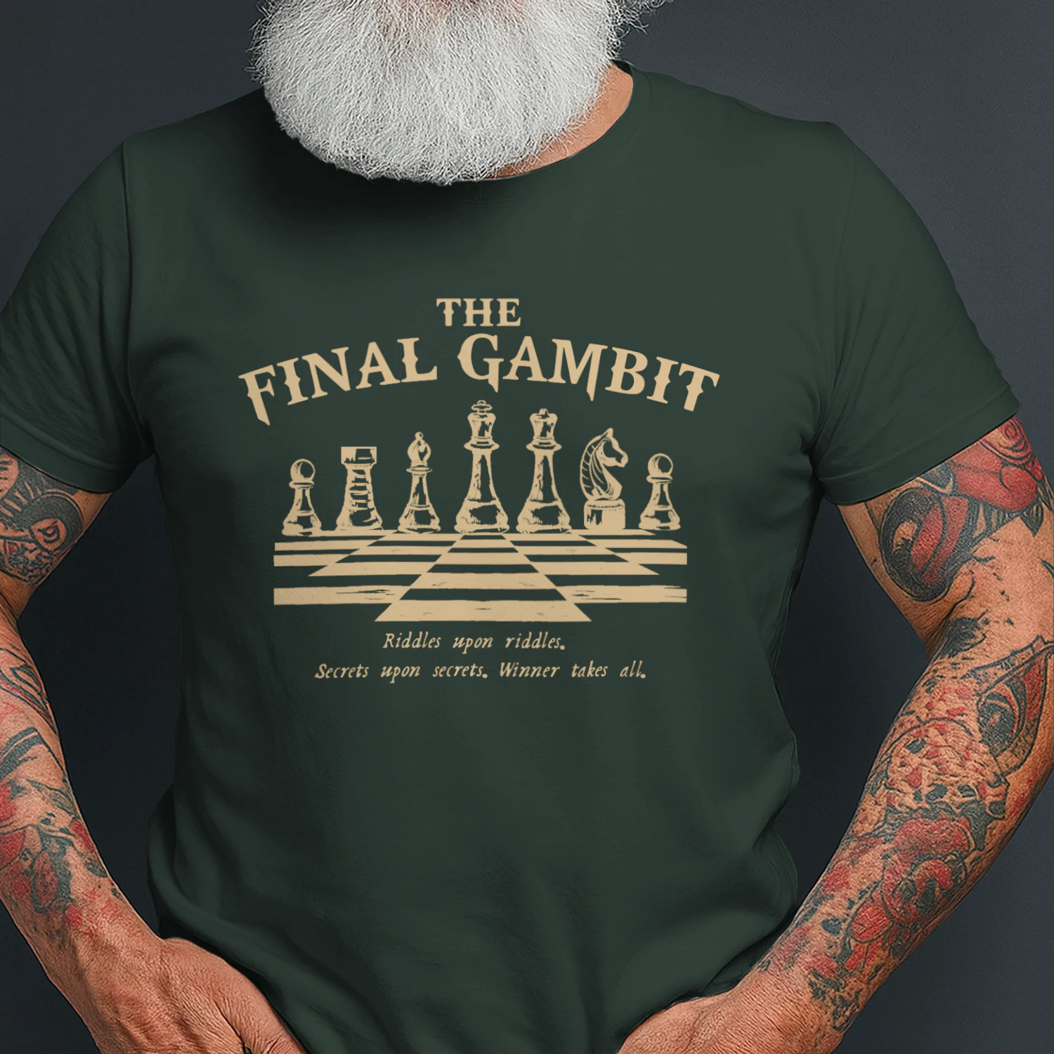 The Final Gambit Heavy Cotton T-shirt 1 Side, The Inheritance Games Tee, Young Adult Book Shirt, Book Gifts