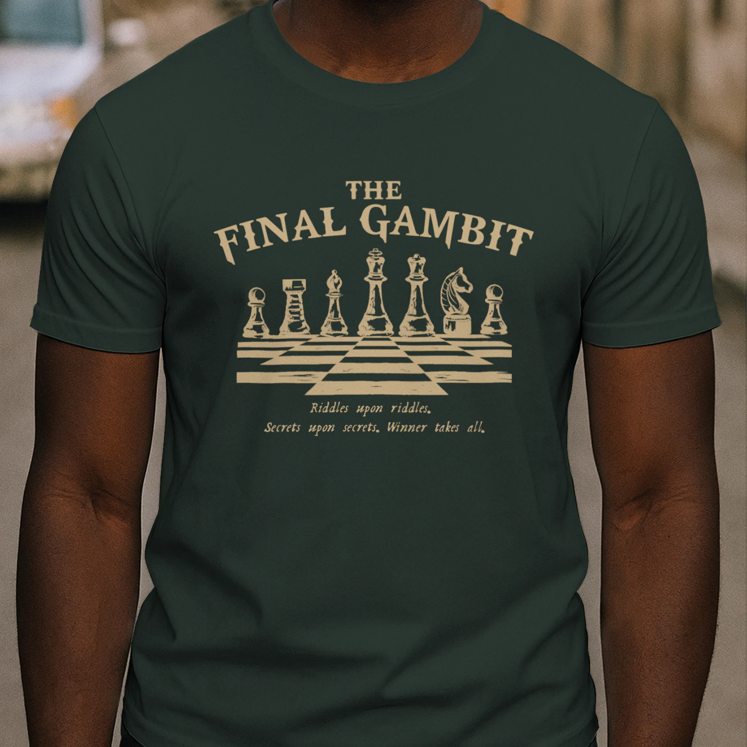The Final Gambit Heavy Cotton T-shirt 1 Side, The Inheritance Games Tee, Young Adult Book Shirt, Book Gifts