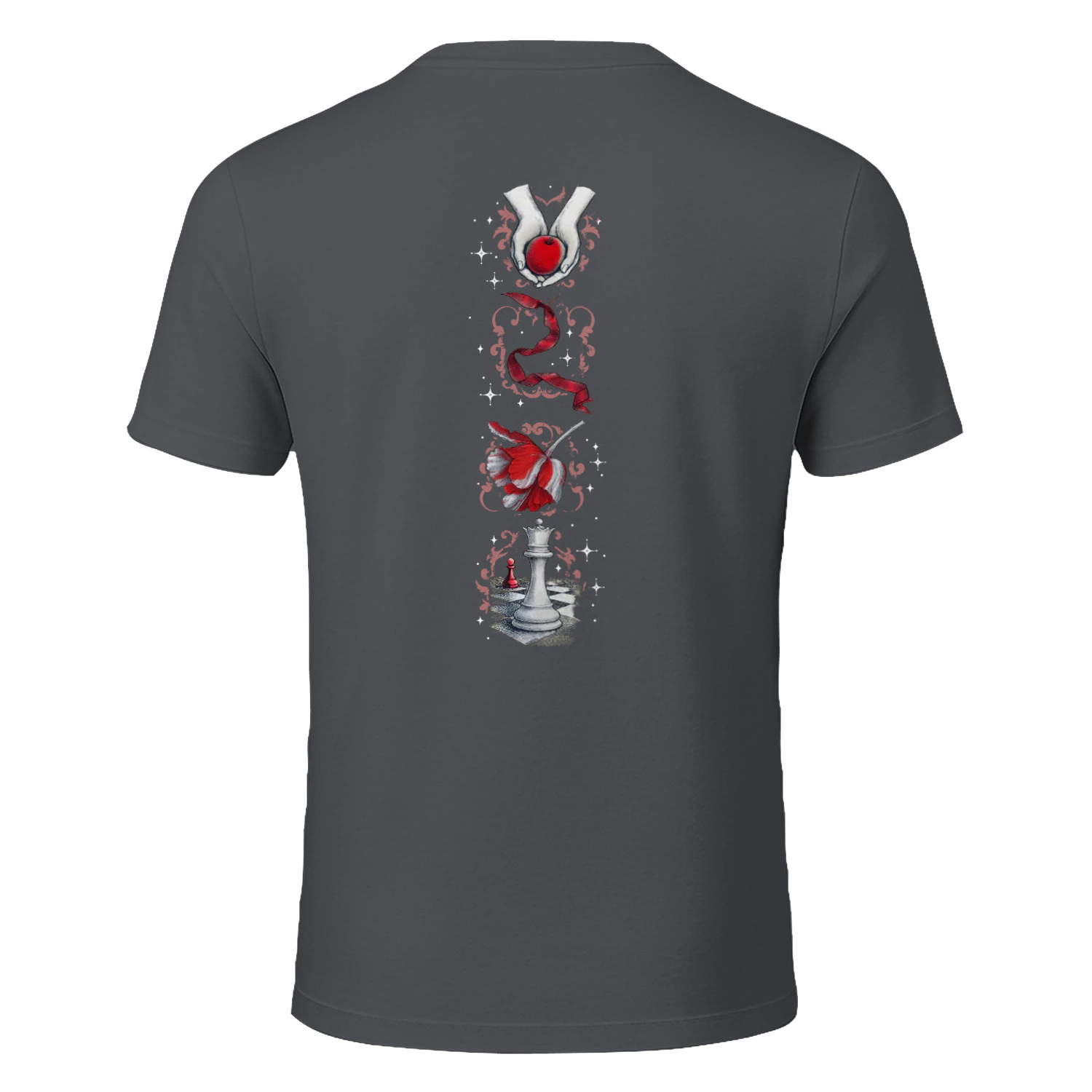 Twilight Series Heavy Cotton Dark Colors T-shirt 2 Side, Young Adult Gildan Tee, Fantasy Romance Book Shirt, Book Lover Gifts