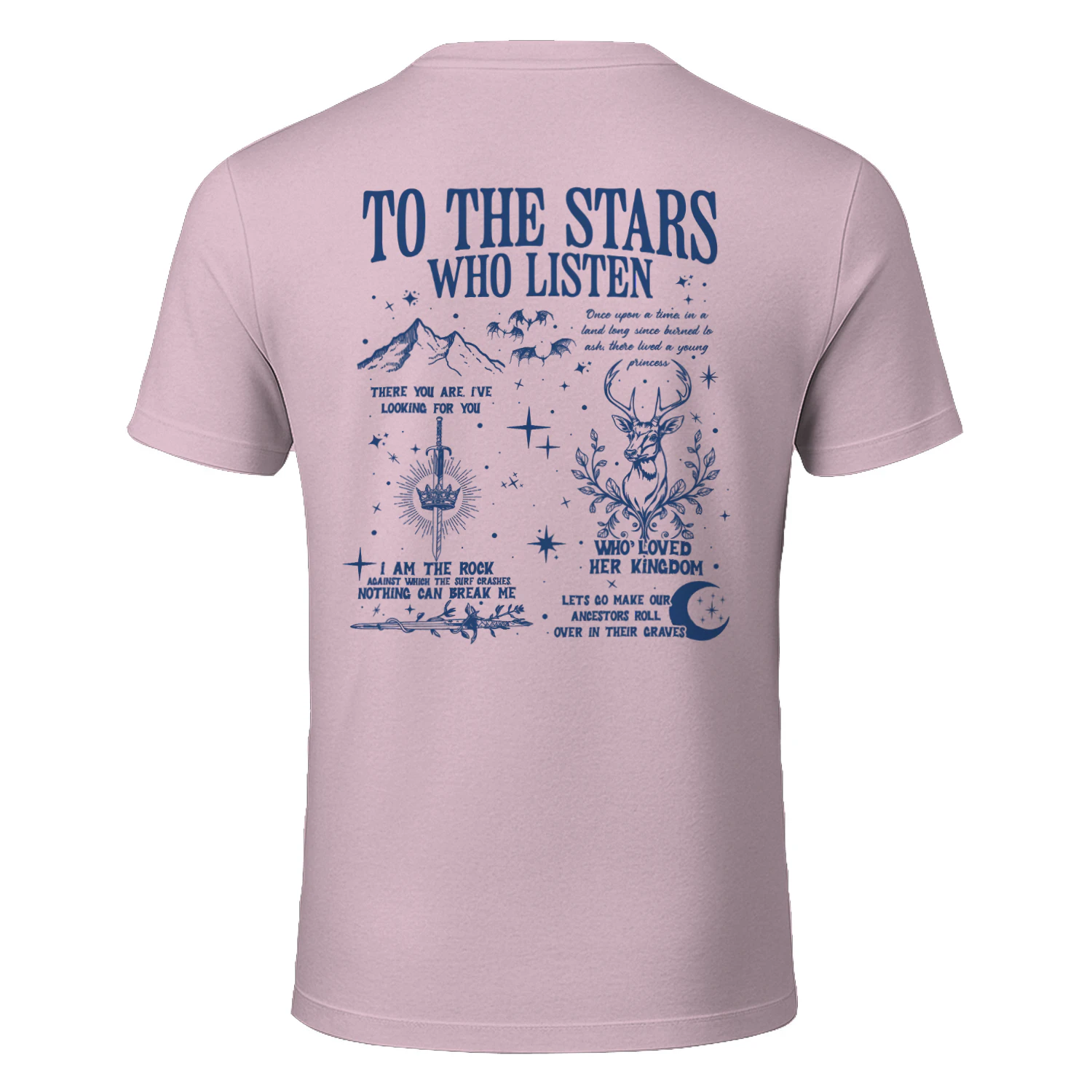 Velaris City Of Starlight Heavy Cotton Light Colors T-shirt 2 Side, ACOTAR Gildan Tee, Fantasy Romance Book Shirt, Book Lover Gifts