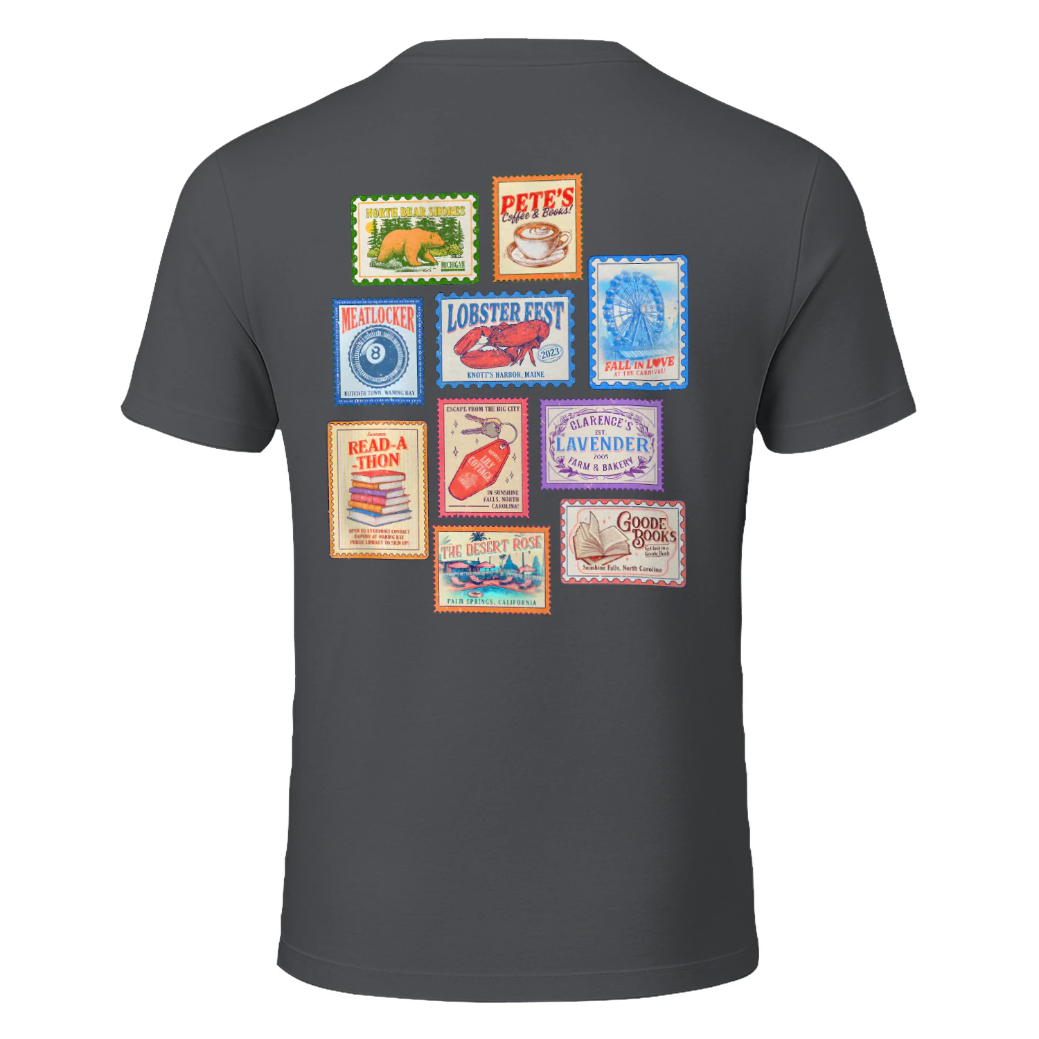 Literature Book Heavy Cotton Shirt 2 Side, Novels Book Tee, Series Book Shirt, Book Lover Gifts