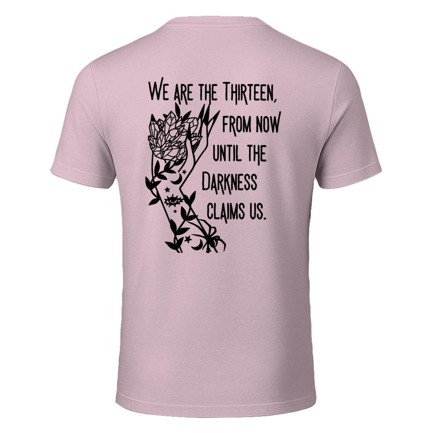 Abraxos Flower Heavy Cotton Light Colors T-shirt 2 Side, Throne of Glass Gildan Tee, Epic High Fantasy Book Shirt, Book Lover Gifts