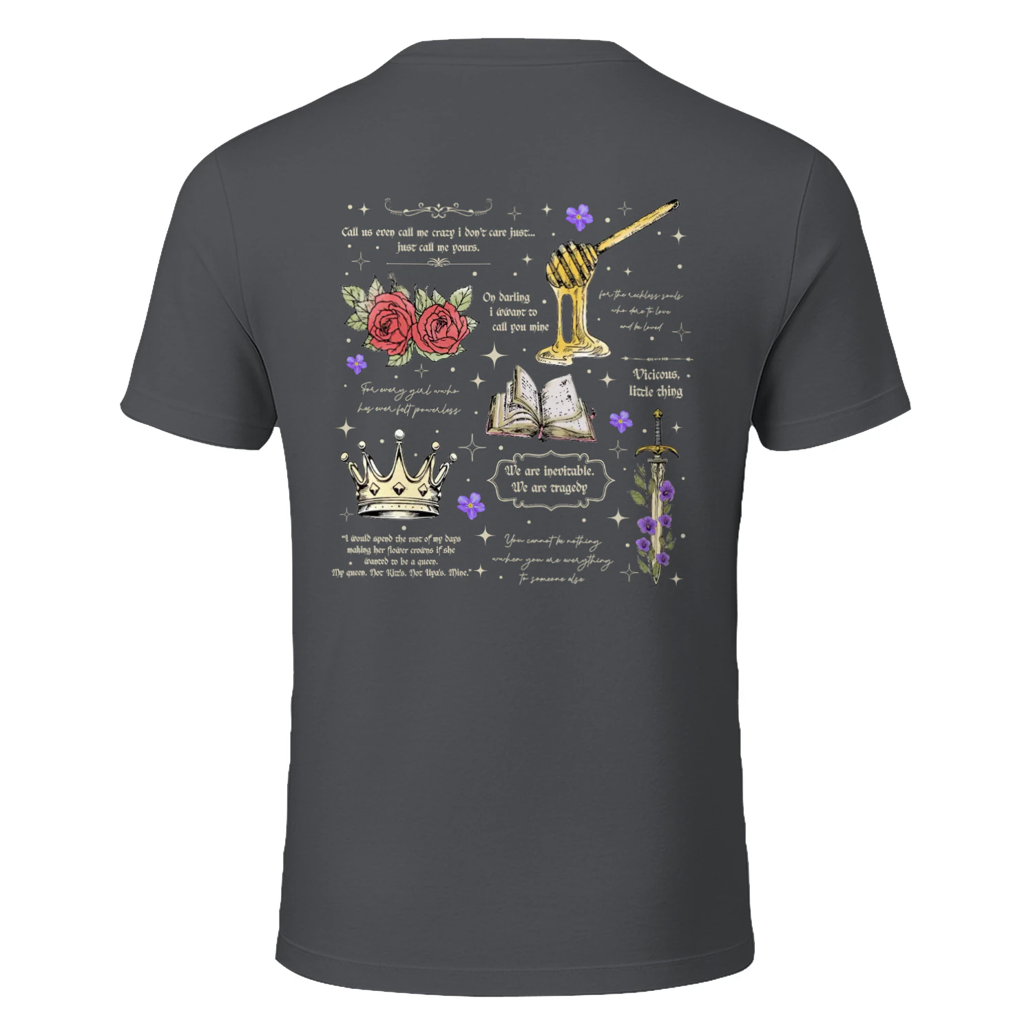 My Weekend Is Fully Booked Heavy Cotton Dark Colors T-shirt 2 Side, Fearless The Powerless Trilogy Gildan Tee, Young Adult Book Shirt, Book Lover Gifts