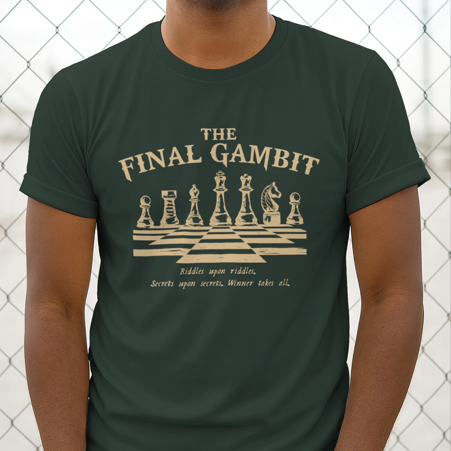 The Final Gambit Heavy Cotton T-shirt 1 Side, The Inheritance Games Tee, Young Adult Book Shirt, Book Gifts