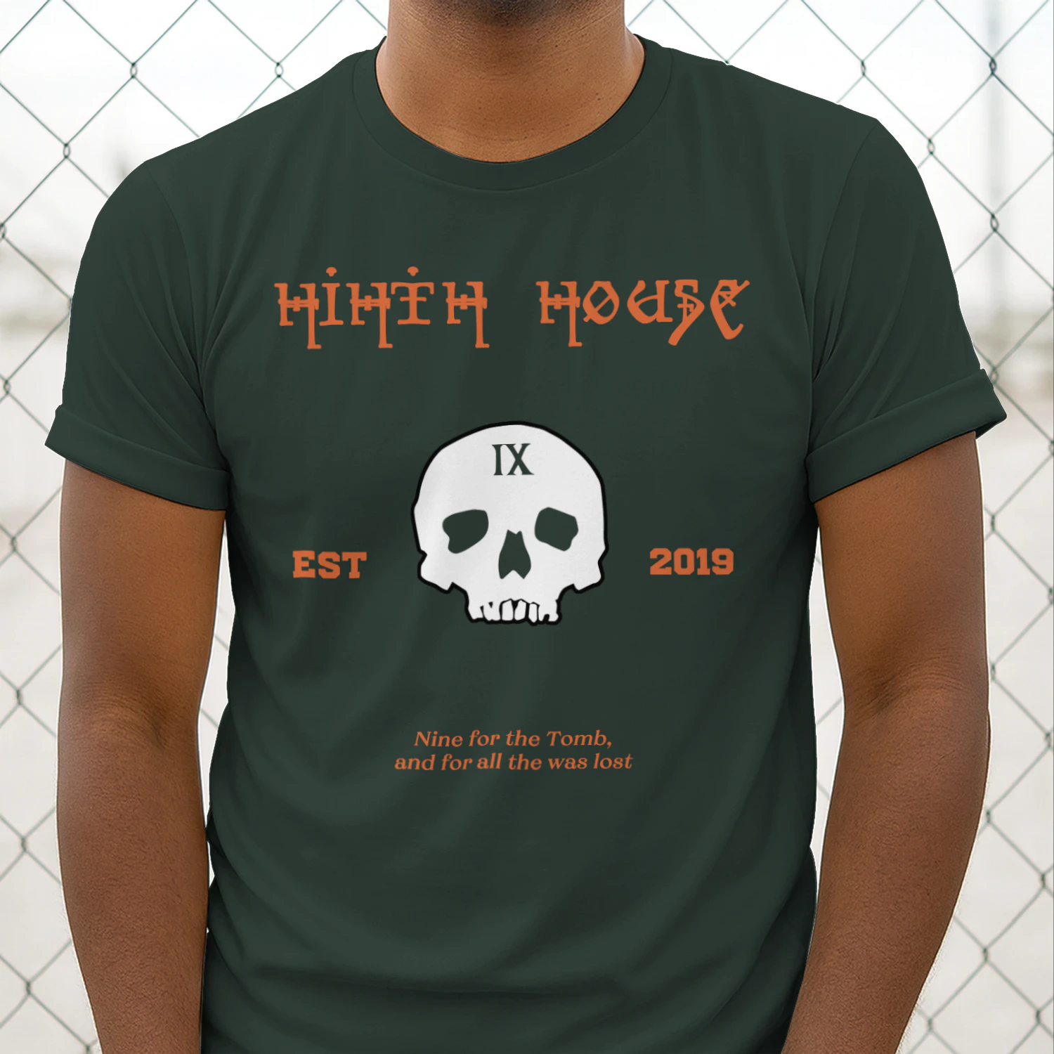 Gideon the Ninth Heavy Cotton T-shirt 1 Side, The Locked Tomb Tee, Fantasy Science Fiction Book Shirt, Book Gifts