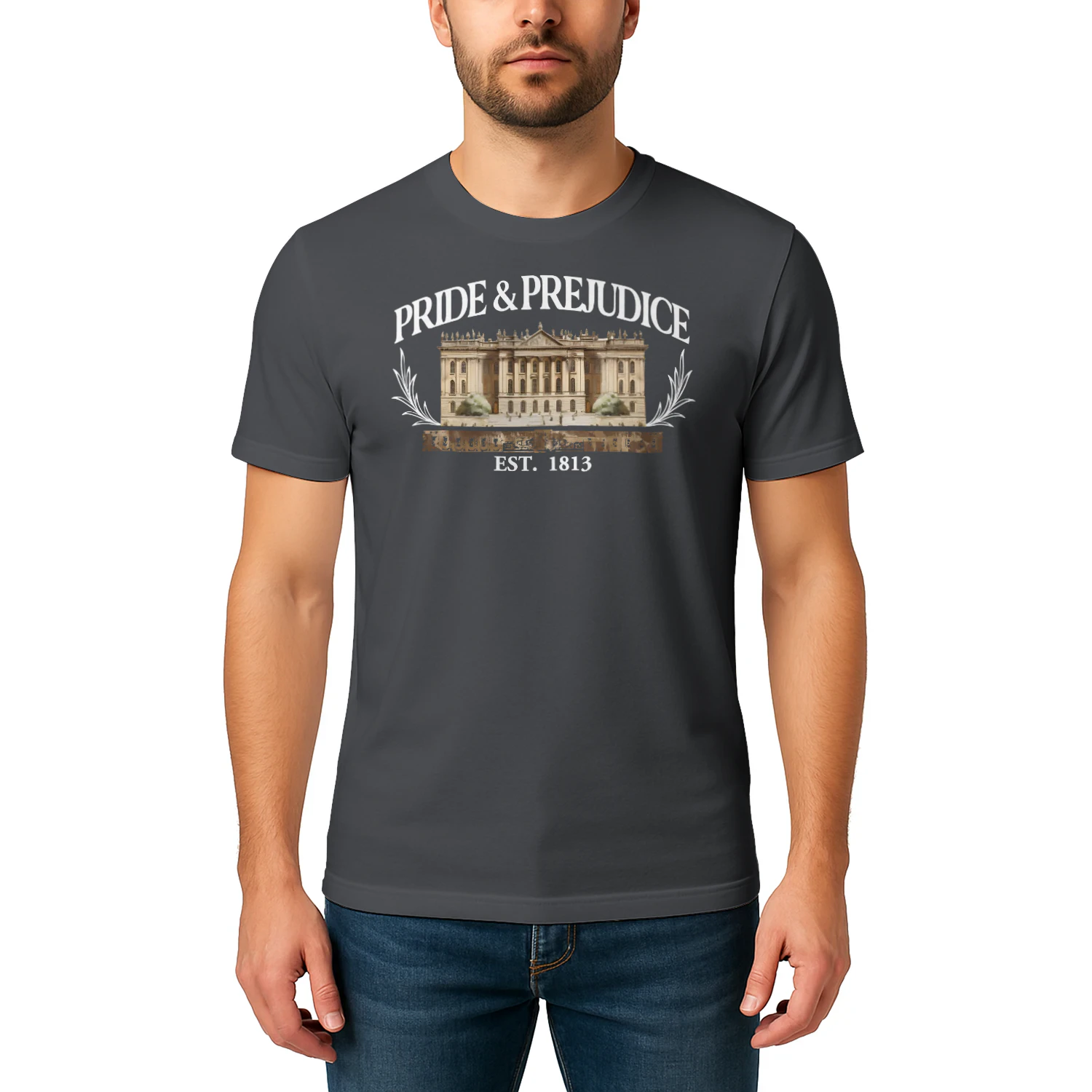 Pride & Prejudice Heavy Cotton T-Shirt 2 Side, Romance Tee, Classic Literature Shirt, Book Lover Gifts