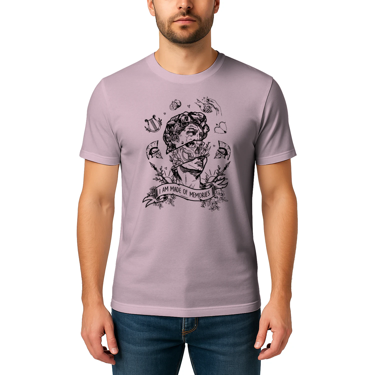 The Song of Achilles Heavy Cotton Light Colors T-shirt 2 Side, Classic Retellings Gildan Tee, Mythological Retellings Book Shirt, Book Lover Gifts
