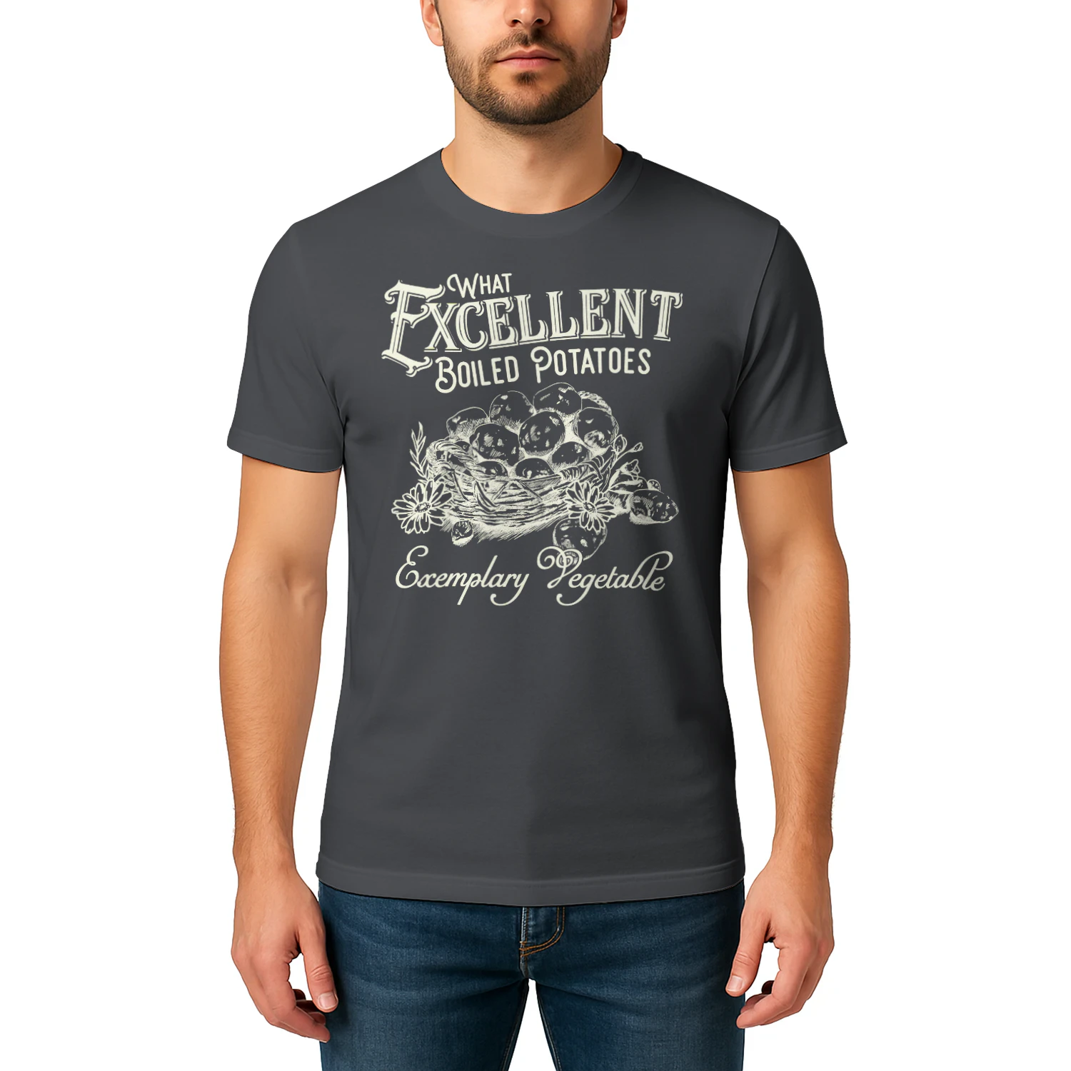 Exemplary Vegetable Heavy Cotton Dark Colors T-shirt 1 Side, Pride and Prejudice Gildan Tee, Classic Literature Shirt, Book Lover Gifts
