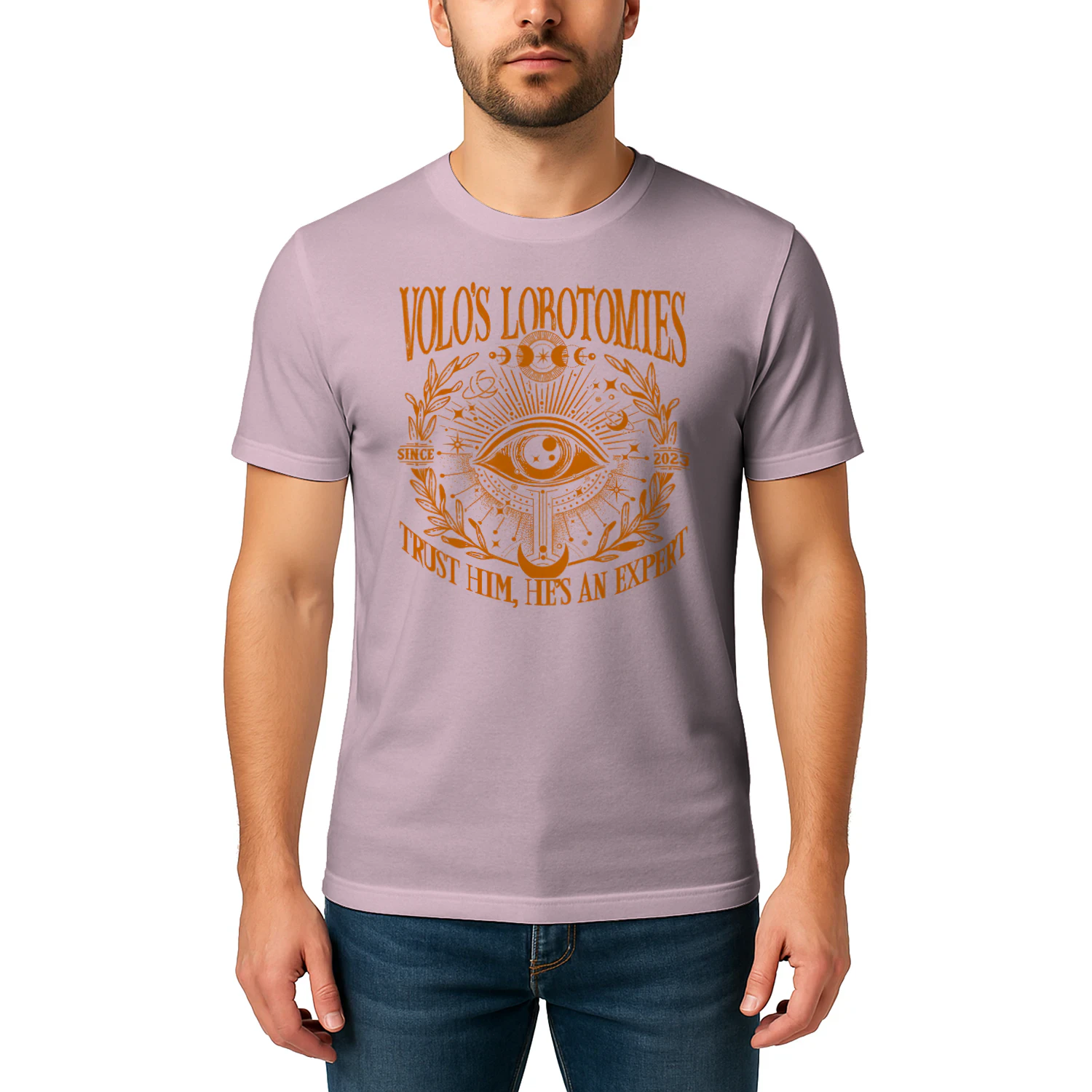 Volo’s Lobotomies Heavy Cotton Light Colors T-shirt 1 Side, High Fantasy Gildan Tee, Tabletop RPG Lore Shirt, Book Lover Gifts