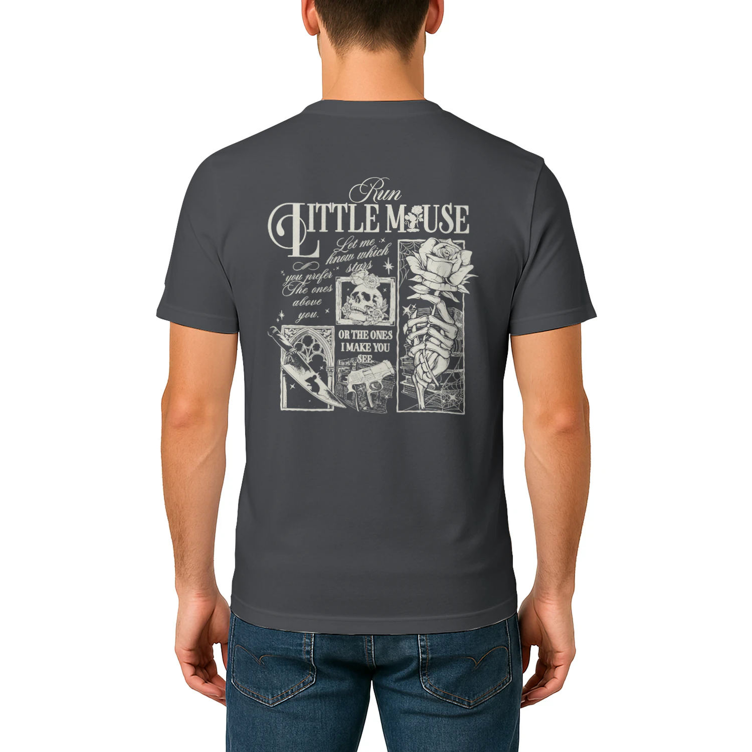 Haunting Adeline Heavy Cotton Dark Colors T-shirt 2 Side, Dark Romance Book Gildan Tee, Romantasy Book Shirt, Book Lover Gifts