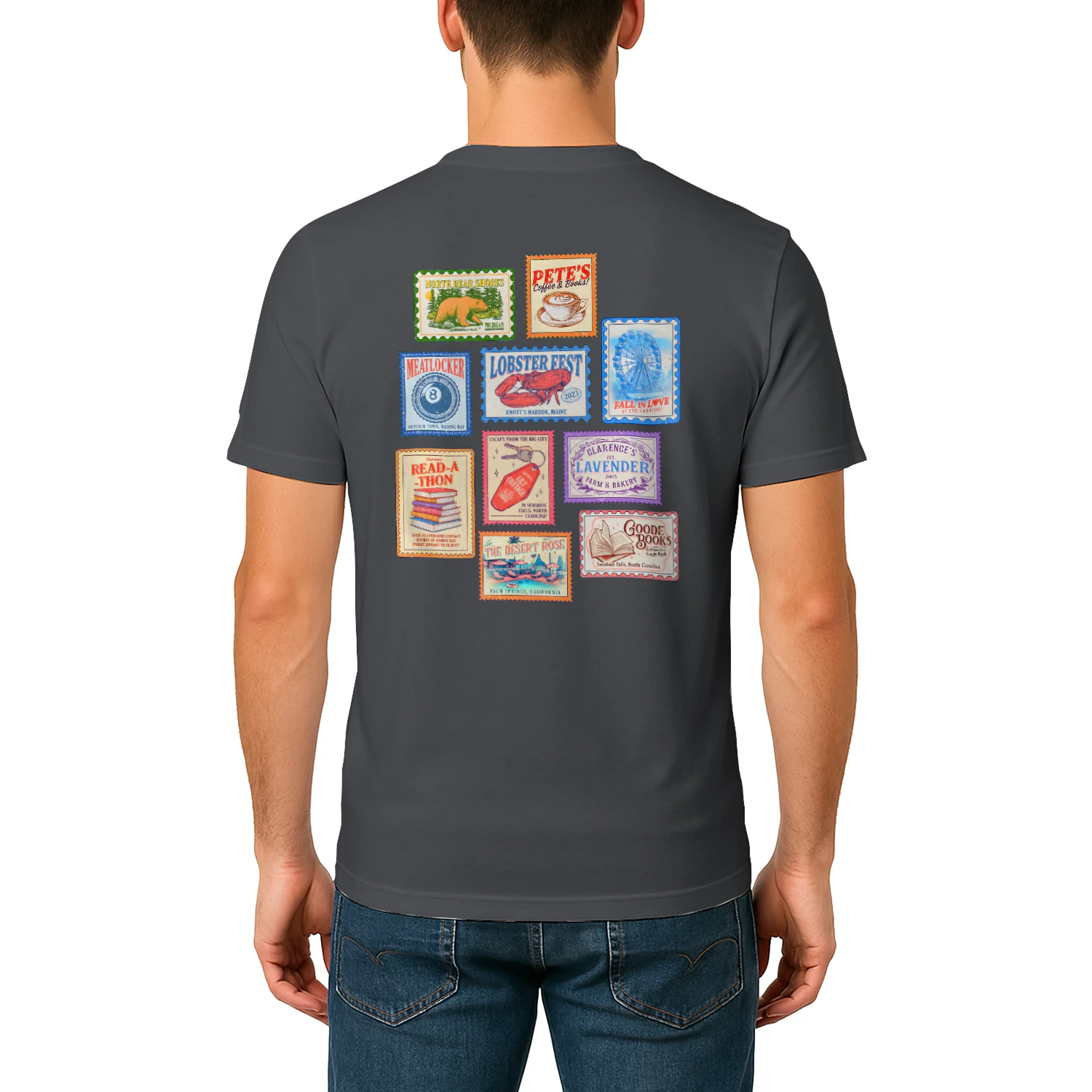 Literature Book Heavy Cotton Shirt 2 Side, Novels Book Tee, Series Book Shirt, Book Lover Gifts