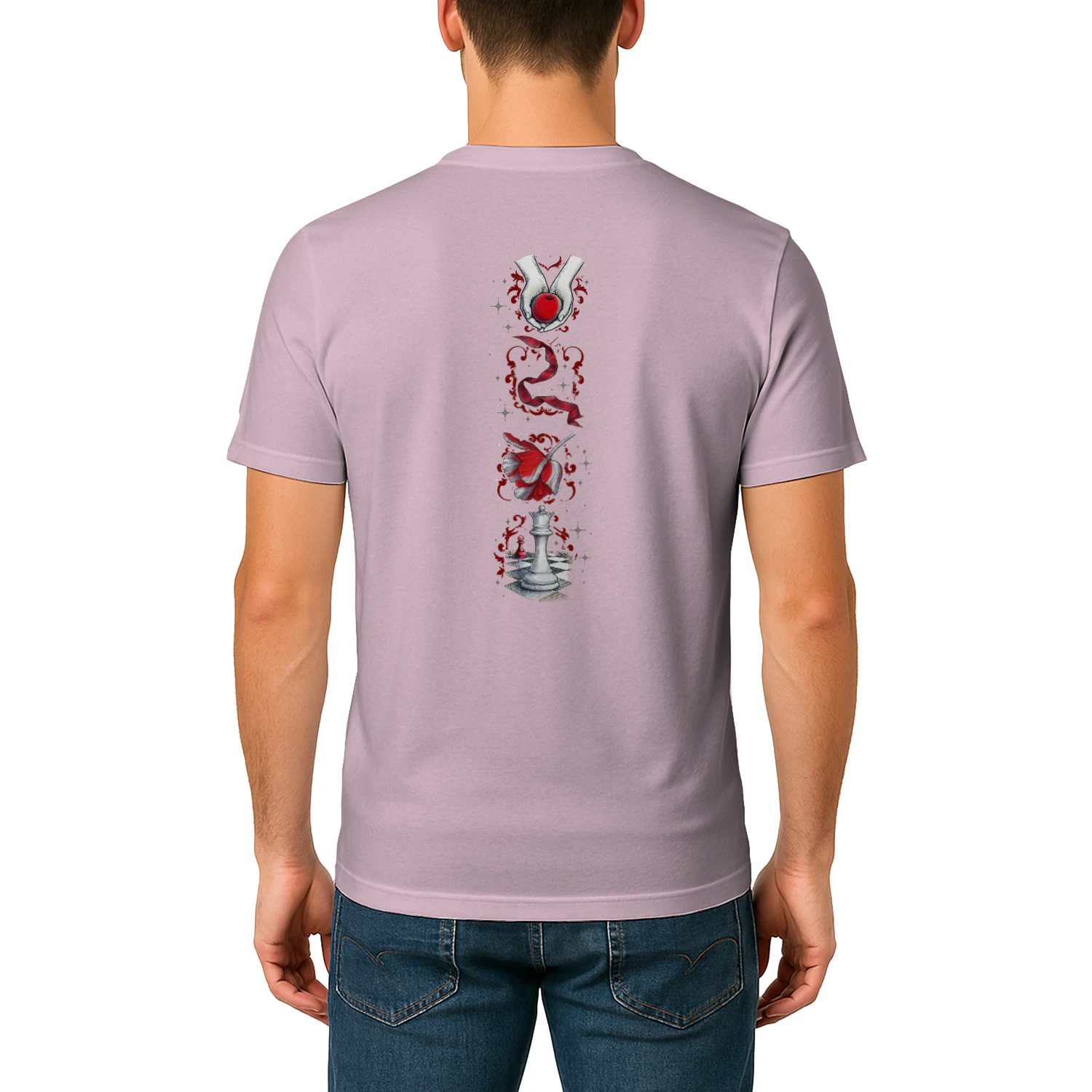 Twilight Series Heavy Cotton Light Colors T-shirt 2 Side, Young Adult Gildan Tee, Fantasy Romance Book Shirt, Book Lover Gifts