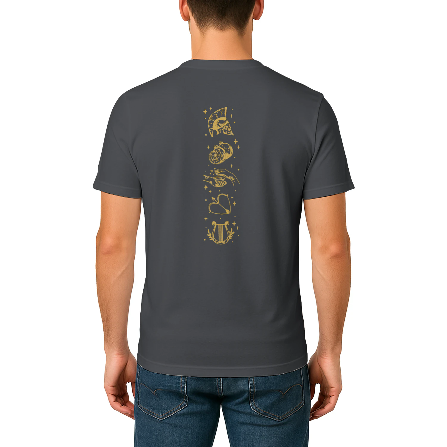 The Song of Achilles Heavy Cotton Dark Colors T-shirt 2 Side, Classic Retellings Gildan Tee, Mythological Retellings Book Shirt, Book Lover Gifts