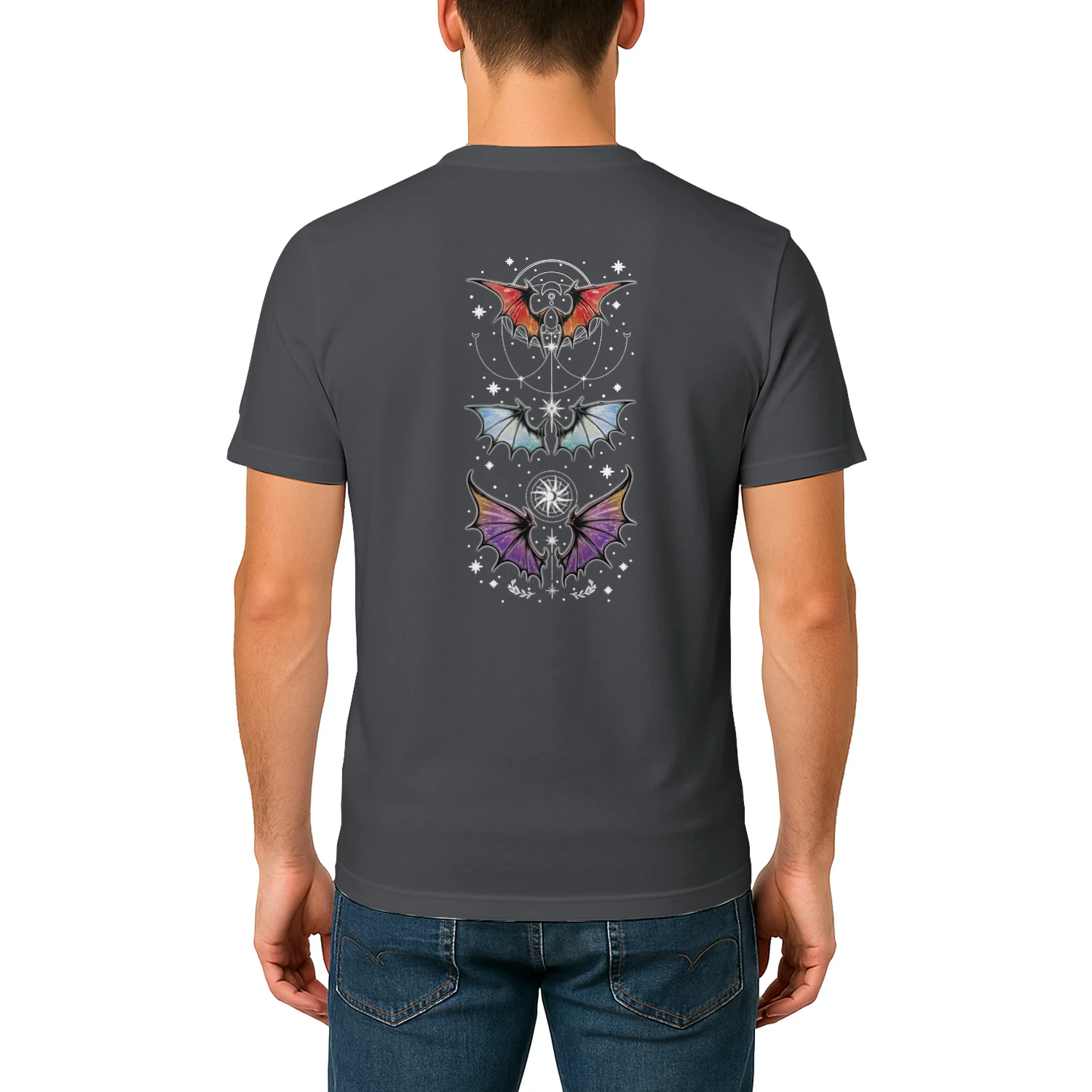 Book Girl Summer Heavy Cotton Dark Colors T-shirt 2 Side, ACOTAR Series Gildan Tee, Romantasy Book Shirt, Book Lover Gifts