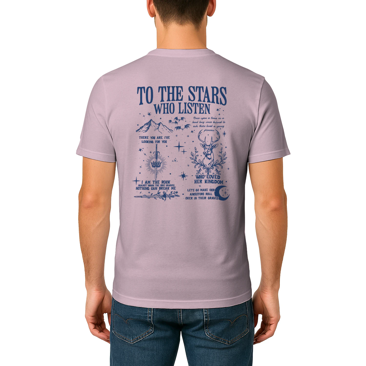 Velaris City Of Starlight Heavy Cotton Light Colors T-shirt 2 Side, ACOTAR Gildan Tee, Fantasy Romance Book Shirt, Book Lover Gifts