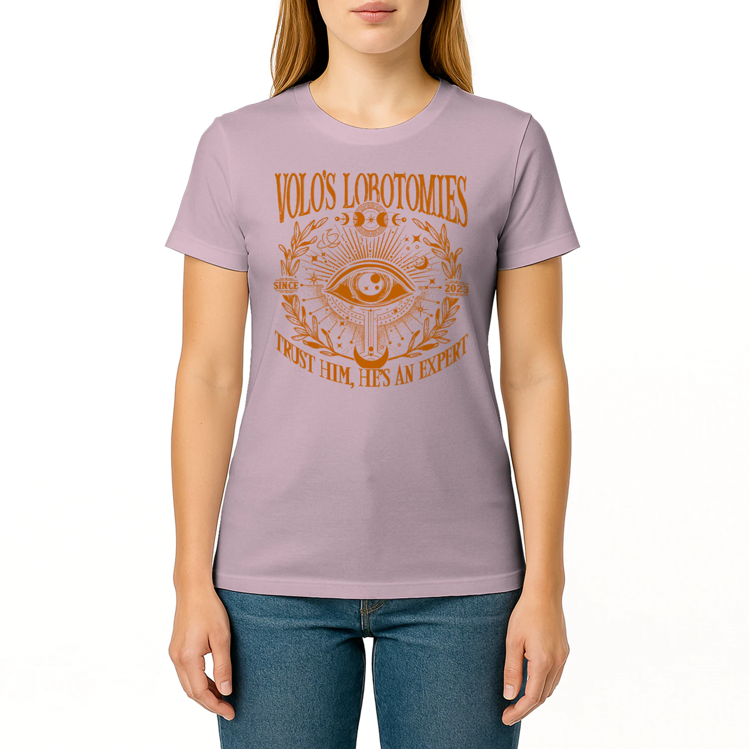 Volo’s Lobotomies Heavy Cotton Light Colors T-shirt 1 Side, High Fantasy Gildan Tee, Tabletop RPG Lore Shirt, Book Lover Gifts