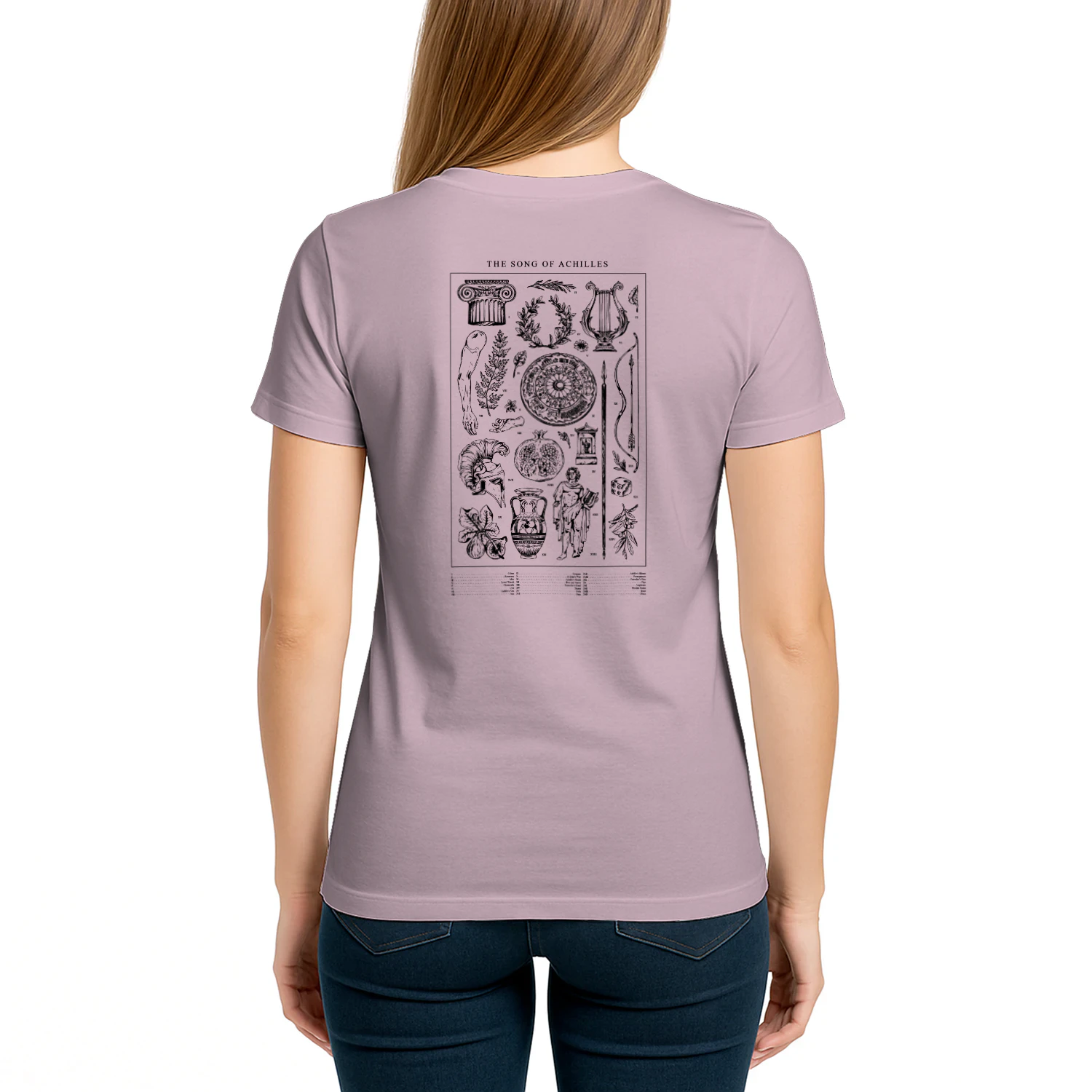 The Song of Achilles Heavy Cotton Light Colors T-shirt 2 Side, Classic Retellings Gildan Tee, Mythological Retellings Book Shirt, Book Lover Gifts