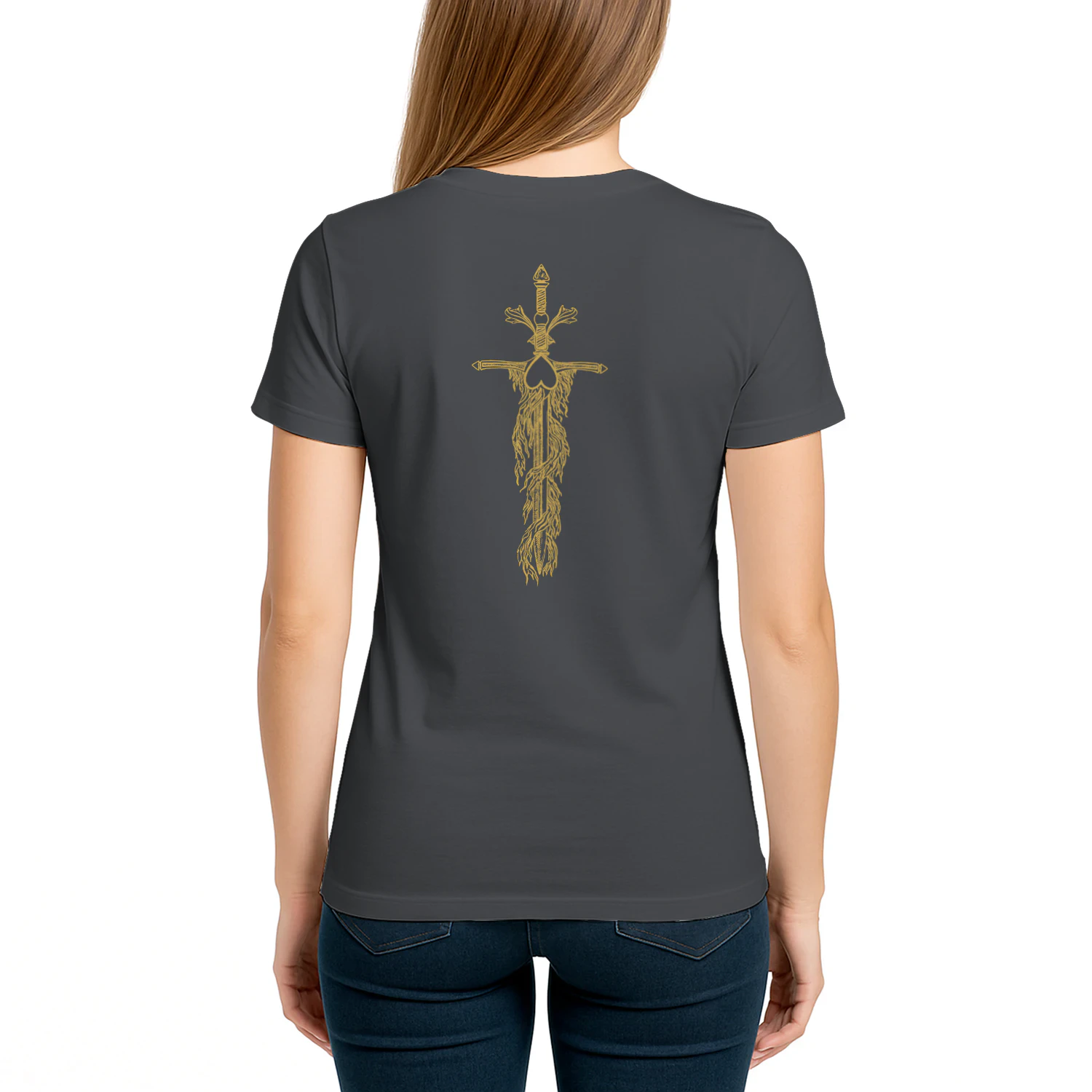 Fire Breathing Heavy Cotton Dark Colors T-shirt 2 Side, Throne of Glass Gildan Tee, Epic High Fantasy Book Shirt, Book Lover Gifts