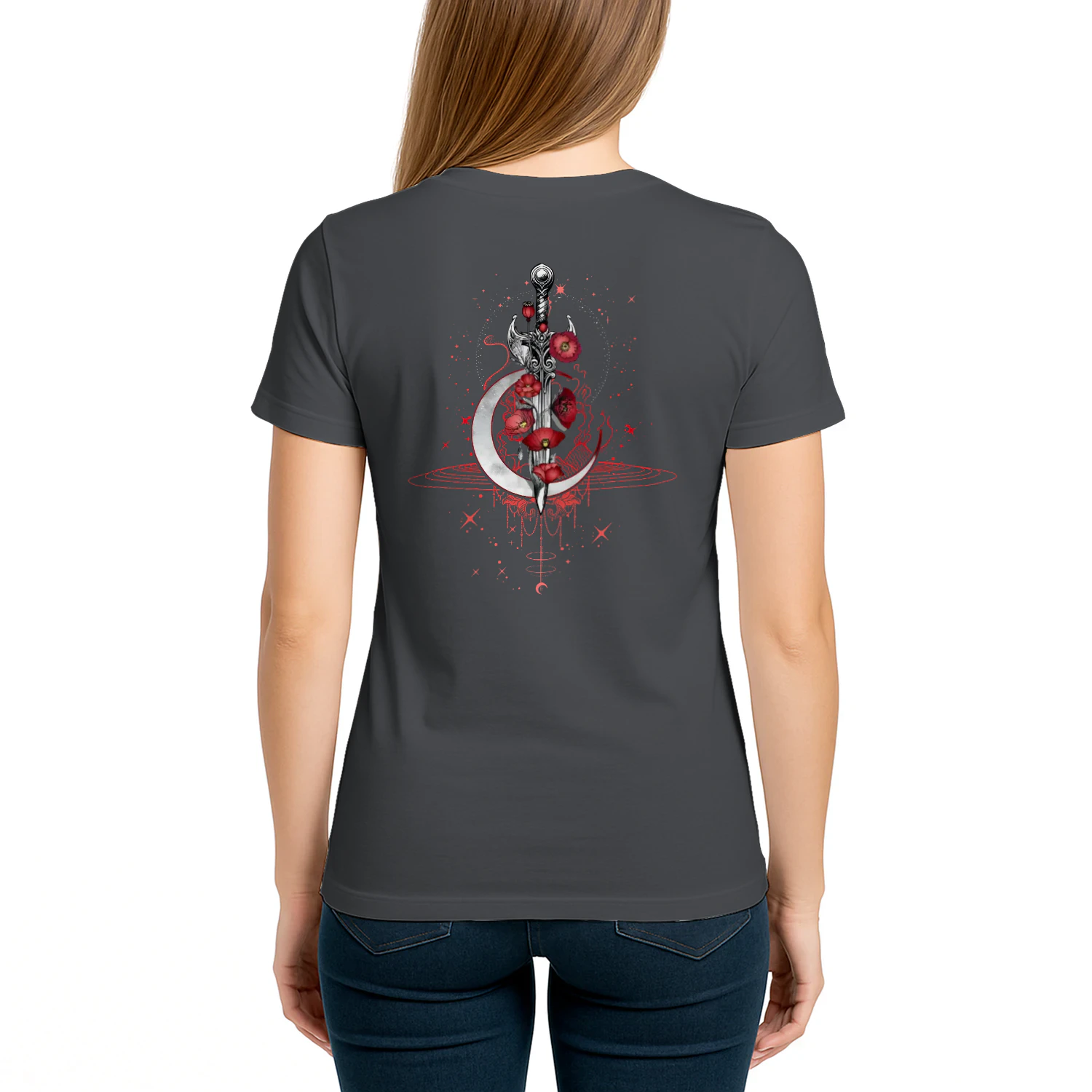 The Blood Forest Heavy Cotton Dark Colors T-shirt 2 Side, From Blood and Ash Gildan Tee, Romantasy Readers Shirt, Book Lover Gifts