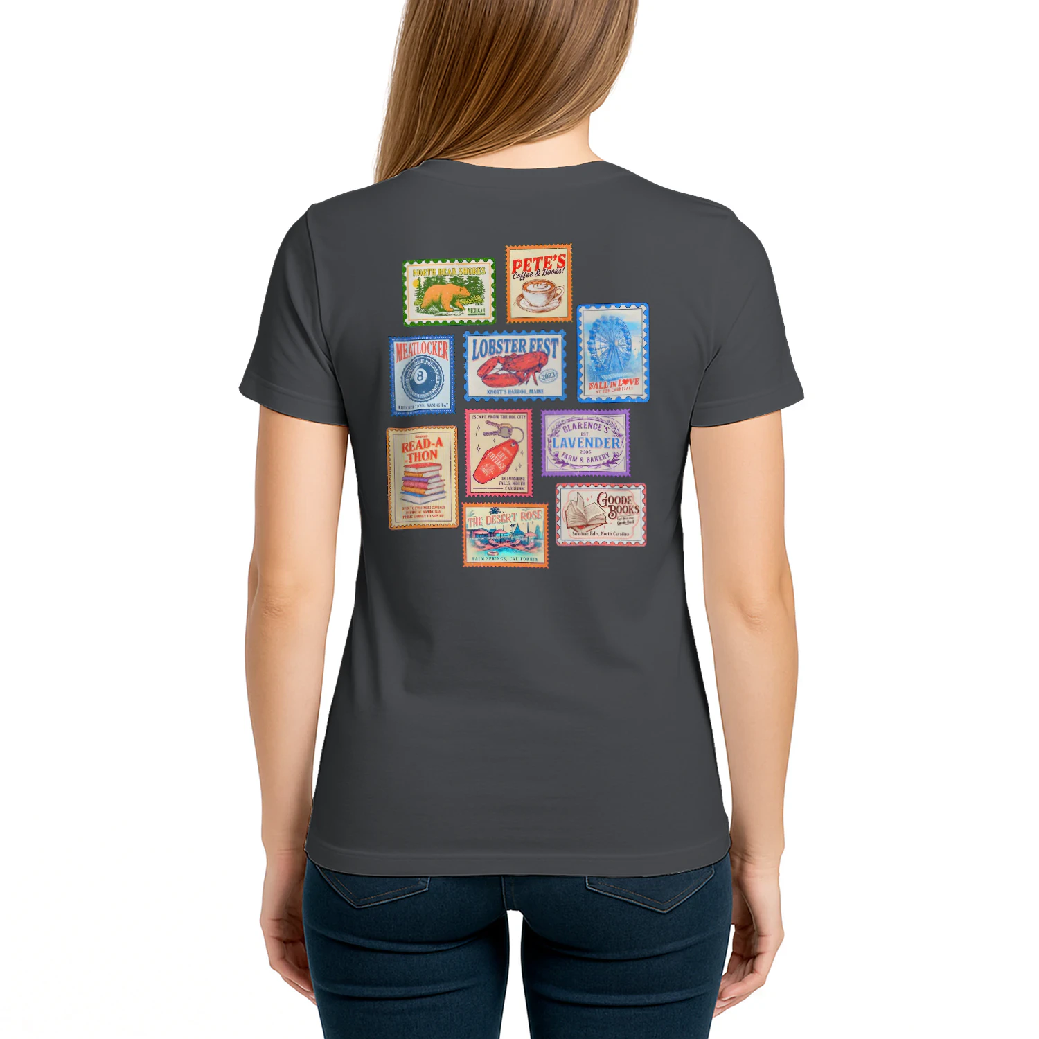 Literature Book Heavy Cotton Shirt 2 Side, Novels Book Tee, Series Book Shirt, Book Lover Gifts