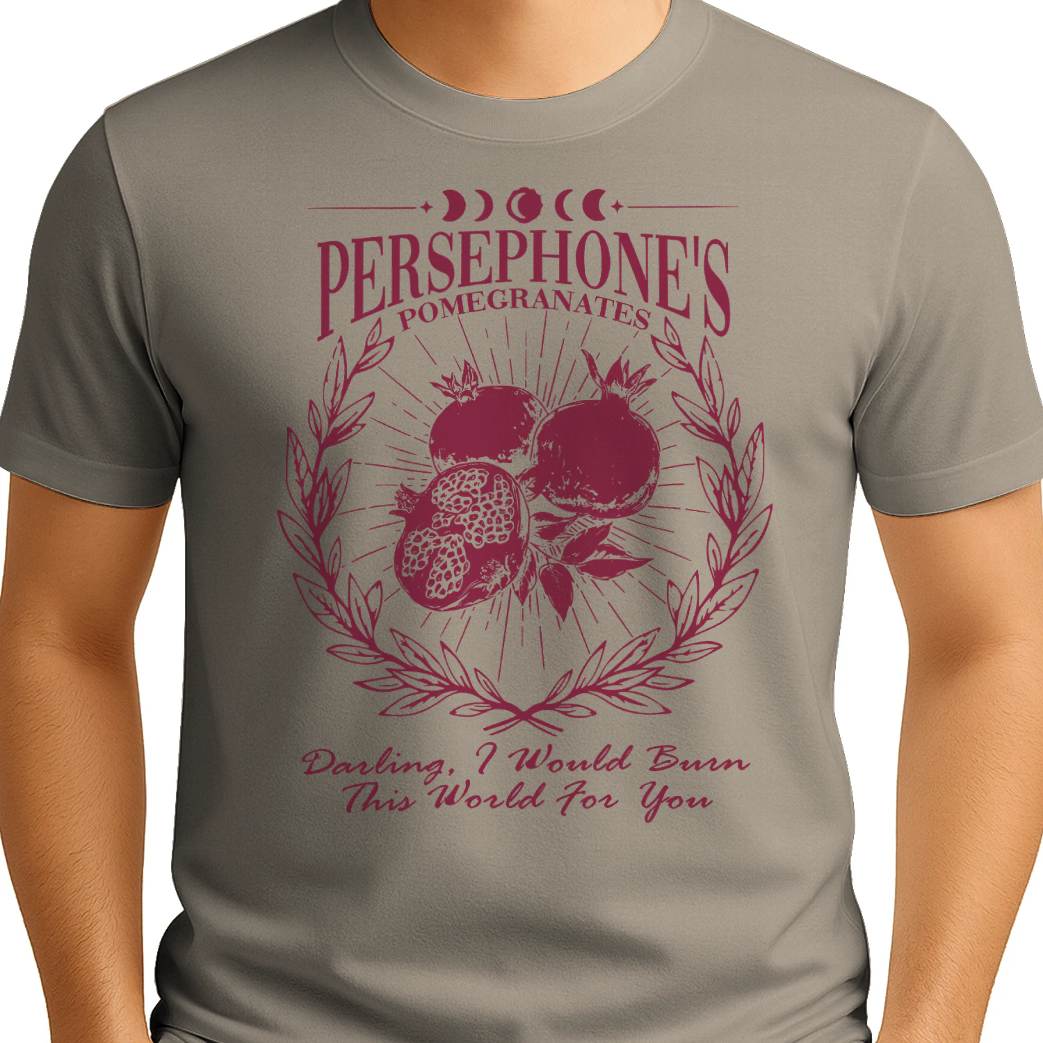 A Touch of Ruin T-shirt 2 Side, Hades & Persephone Tee, Love Book Shirt, Book Gifts