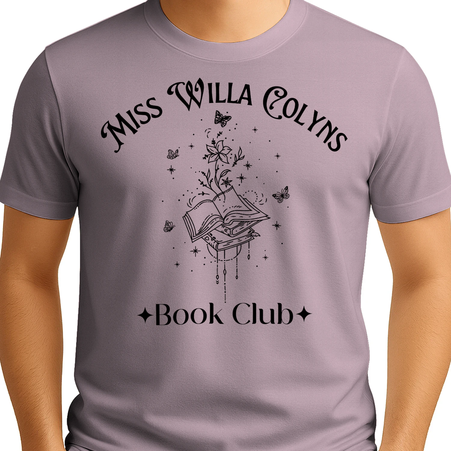 Miss Willa Colyns Heavy Cotton Light Colors T-shirt 1 Side, The Shepherd King Gildan Tee, Dark Fantasy Shirt, Book Lover Gifts
